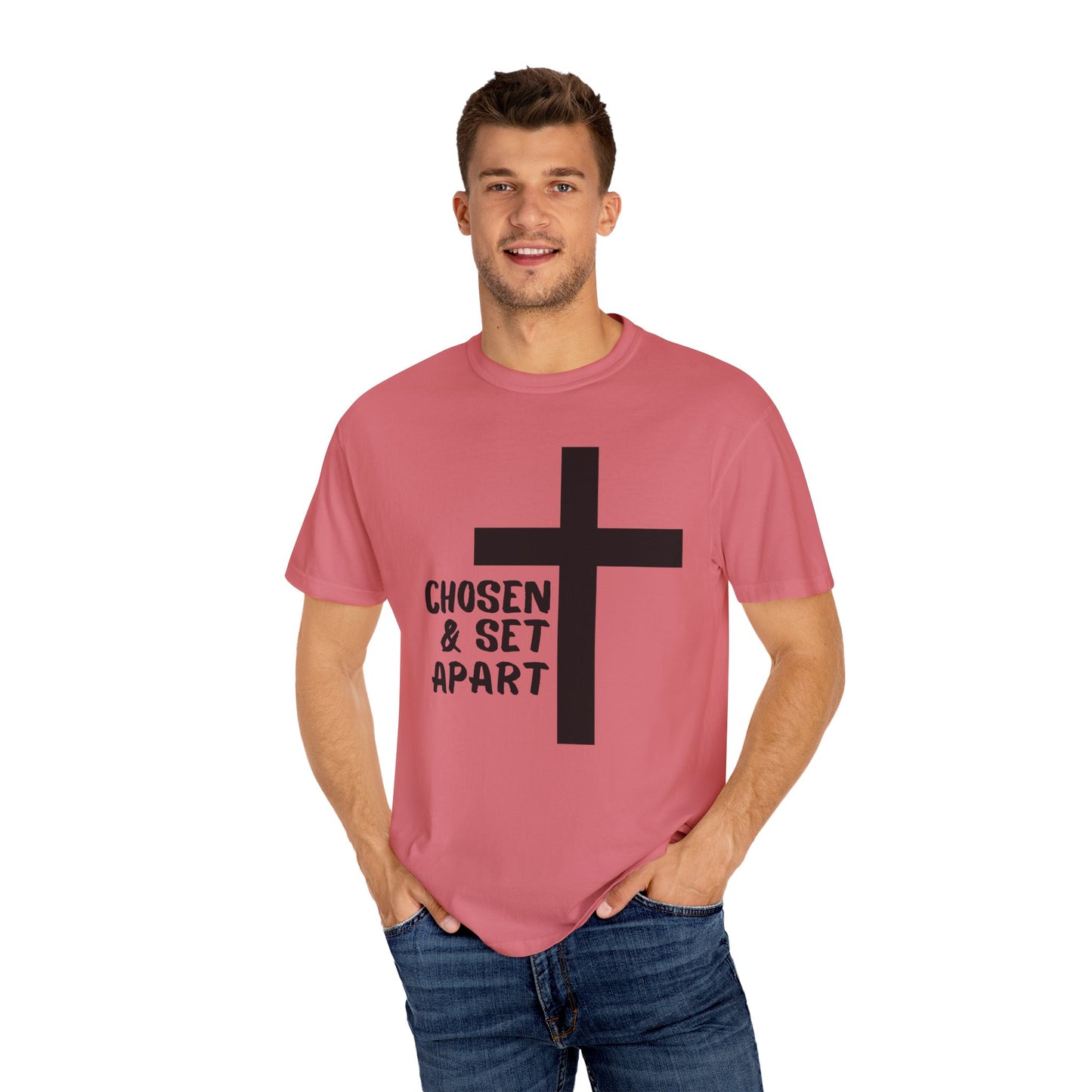 'Chosen & Set Apart' Unisex Garment-Dyed T-shirt