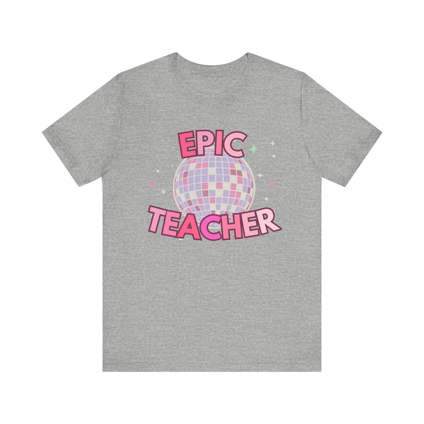'Epic Teacher' Unisex Jersey Short Sleeve Tee
