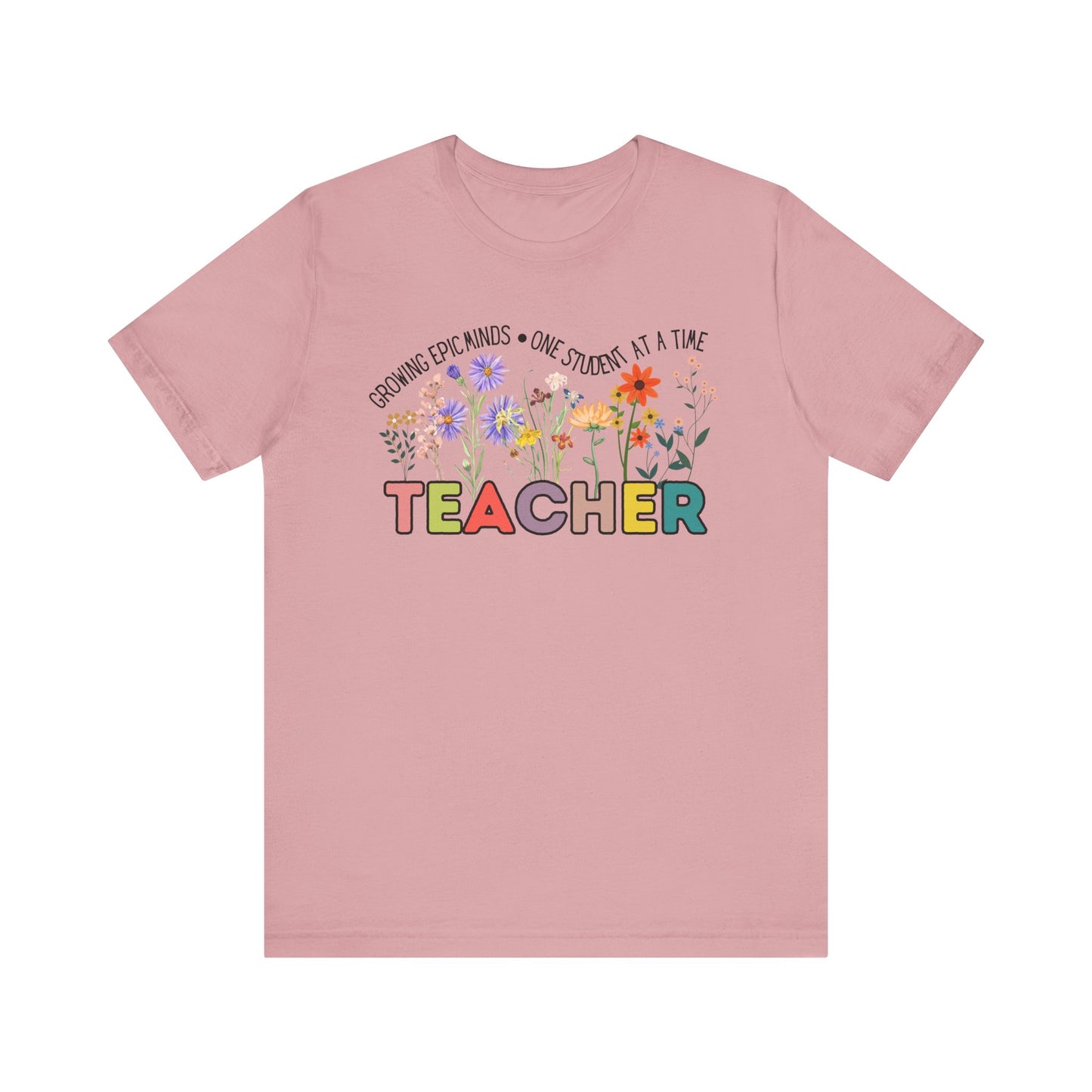 'Growing Epic Minds-One Student At A Time' Unisex Jersey Short Sleeve Tee