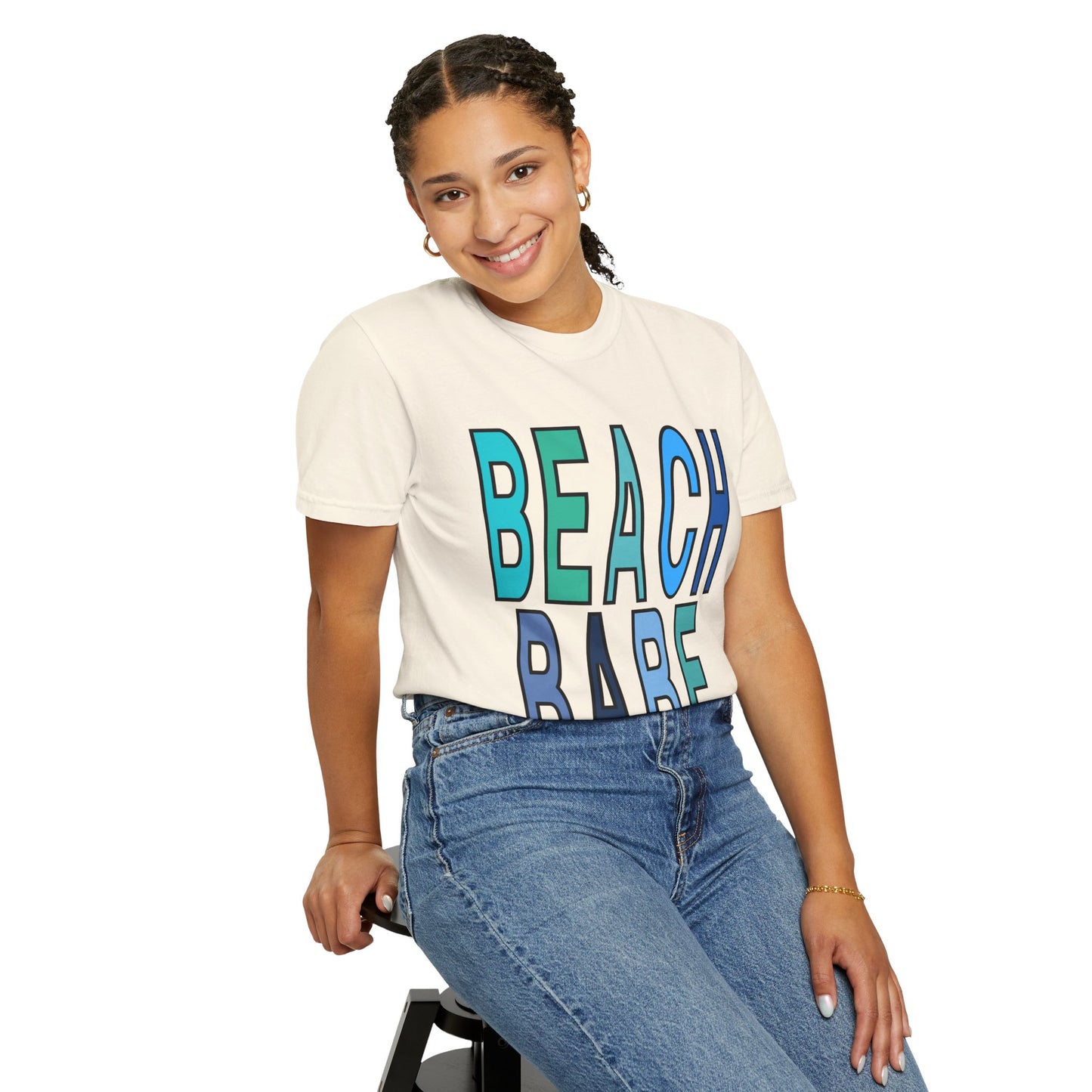 'Beach Babe' Unisex Garment-Dyed T-shirt