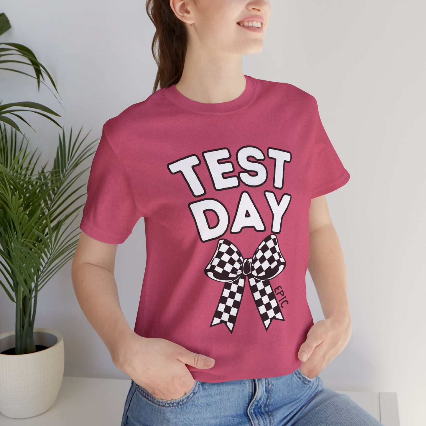 'Epic Test Day' Unisex Jersey Short Sleeve Tee