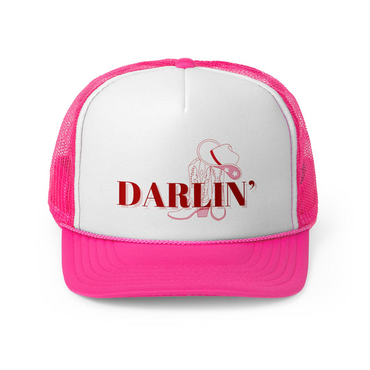 'Darlin' Cowboy Boots' Trucker Caps