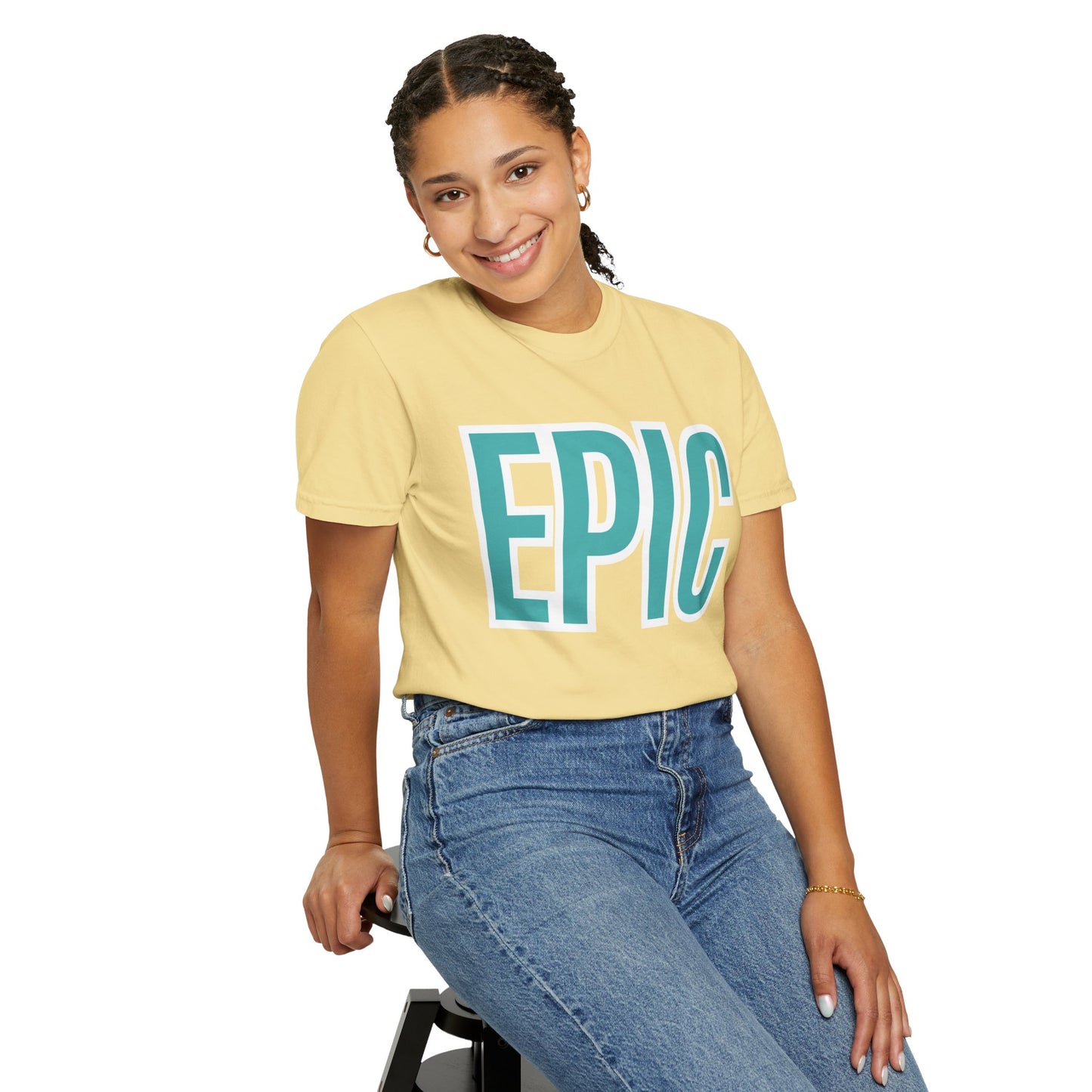 'Epic' Unisex Garment-Dyed T-shirt