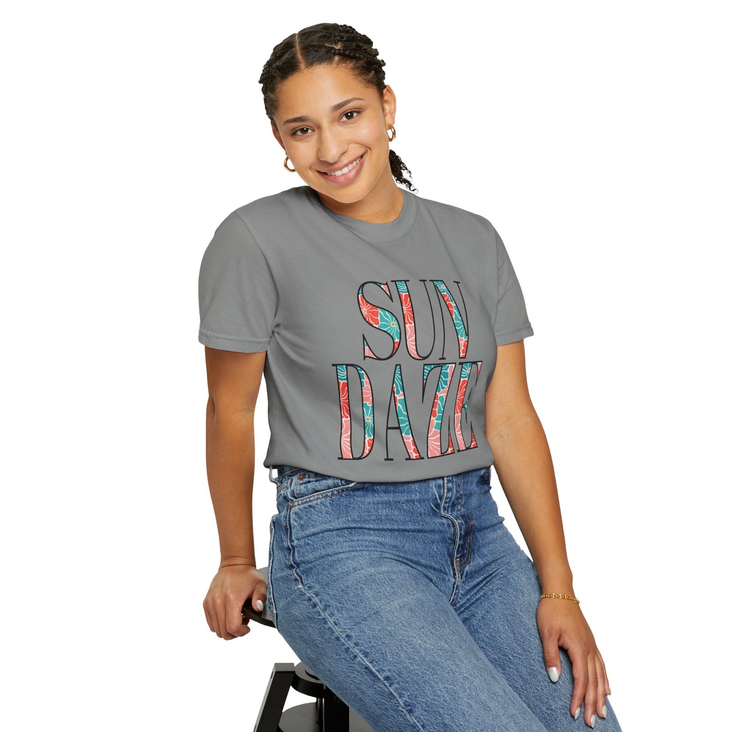 'Sun Daze' Unisex Garment-Dyed T-shirt