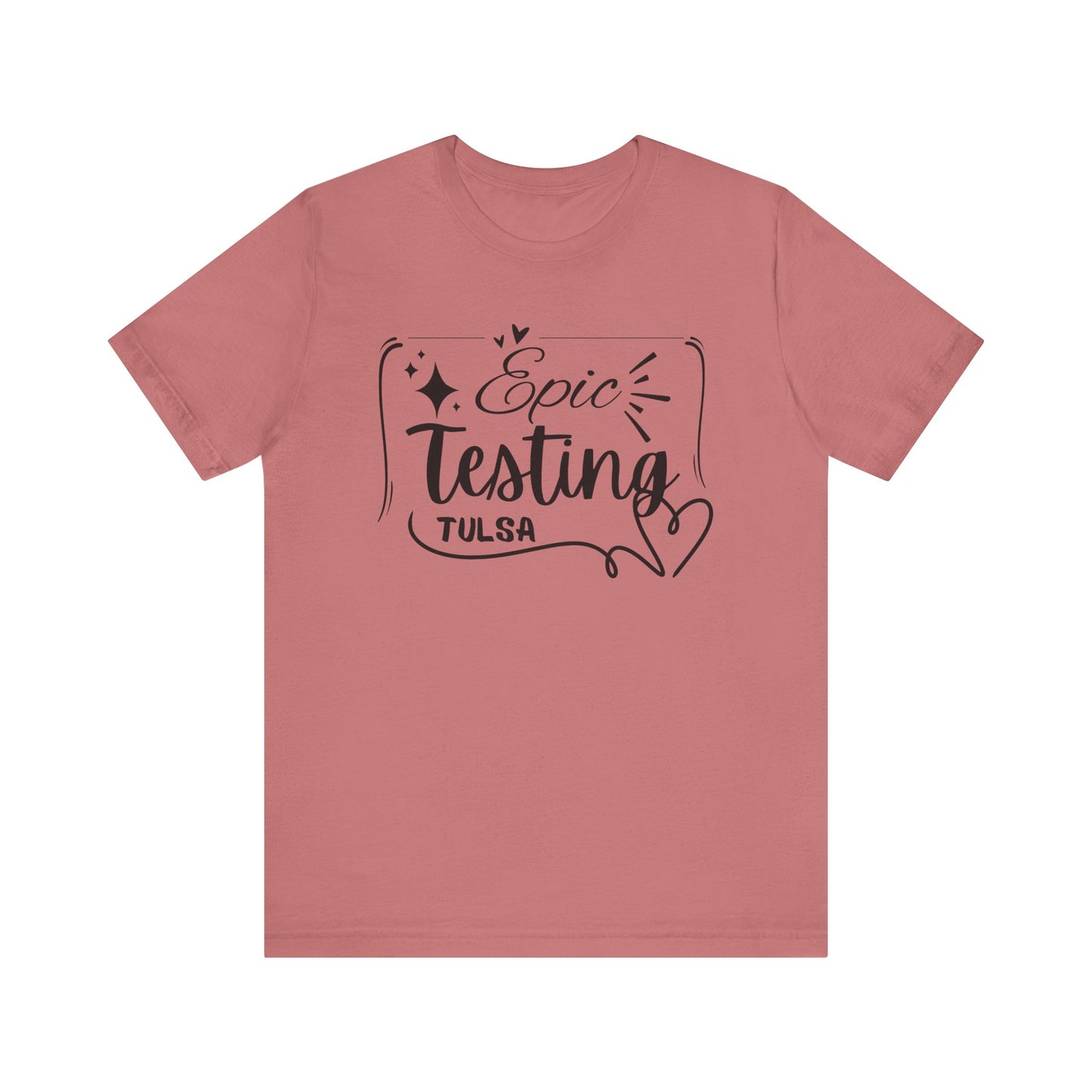 'Epic Testing Tulsa' Unisex Jersey Short Sleeve Tee