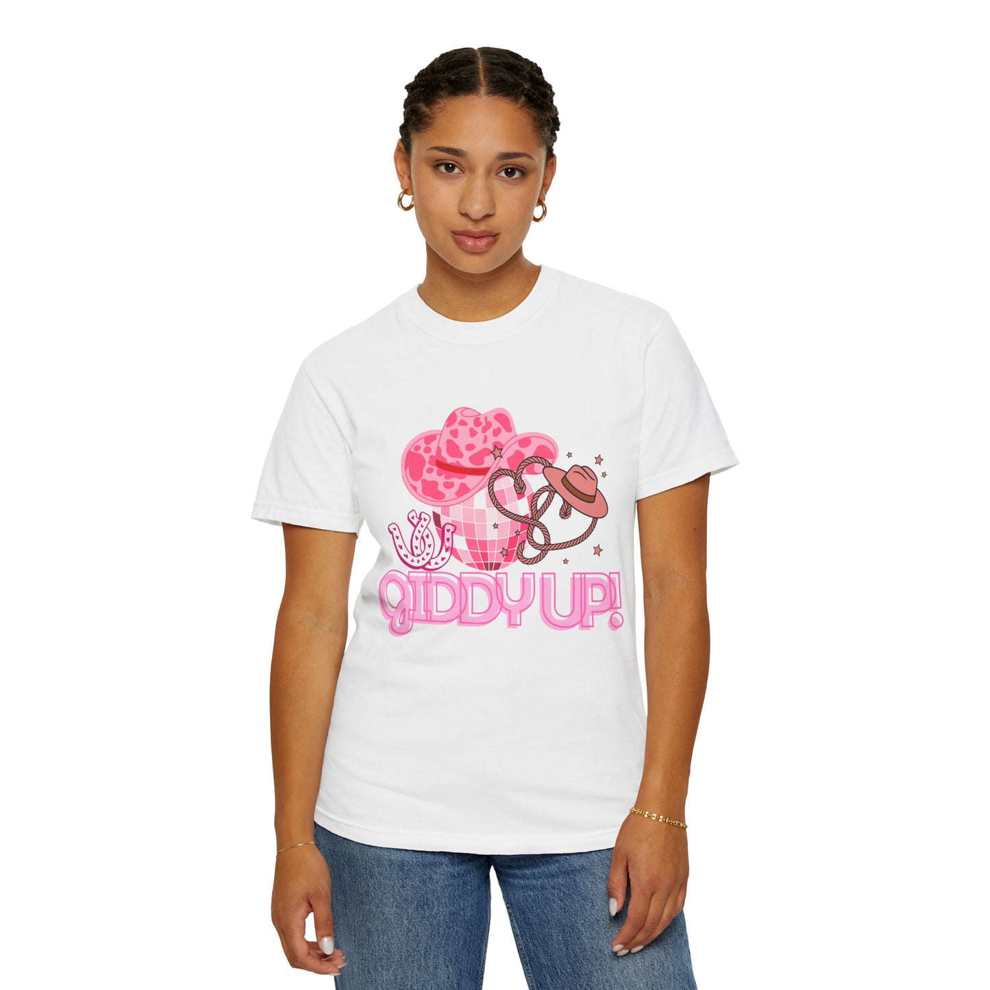 'Giddy Up' Unisex Garment-Dyed T-shirt