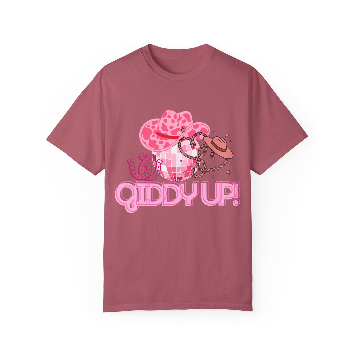 'Giddy Up' Unisex Garment-Dyed T-shirt