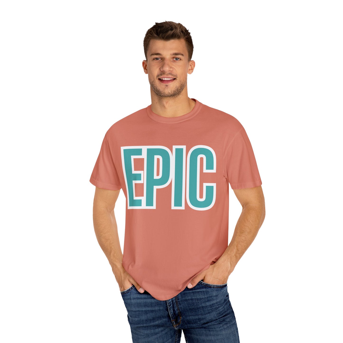 'Epic' Unisex Garment-Dyed T-shirt