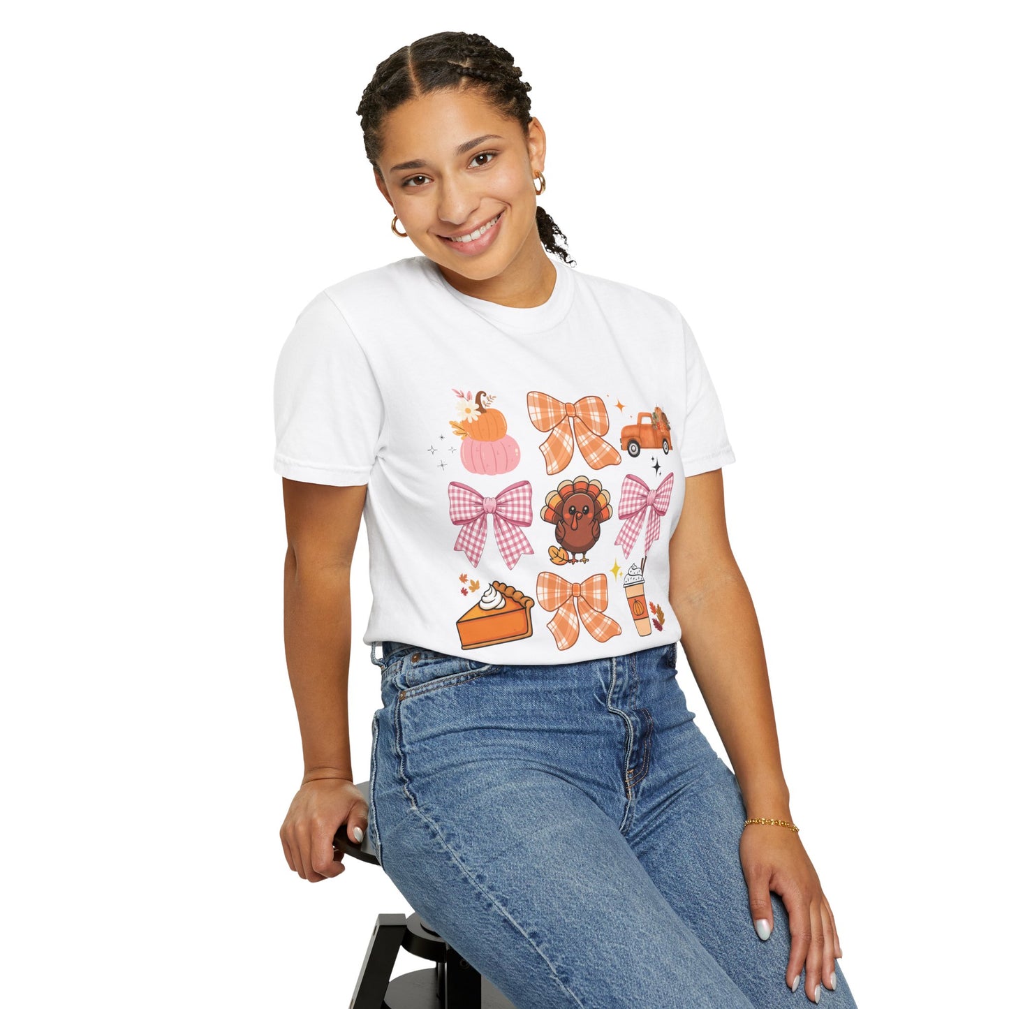 'Thanksgiving' Unisex Garment-Dyed T-shirt