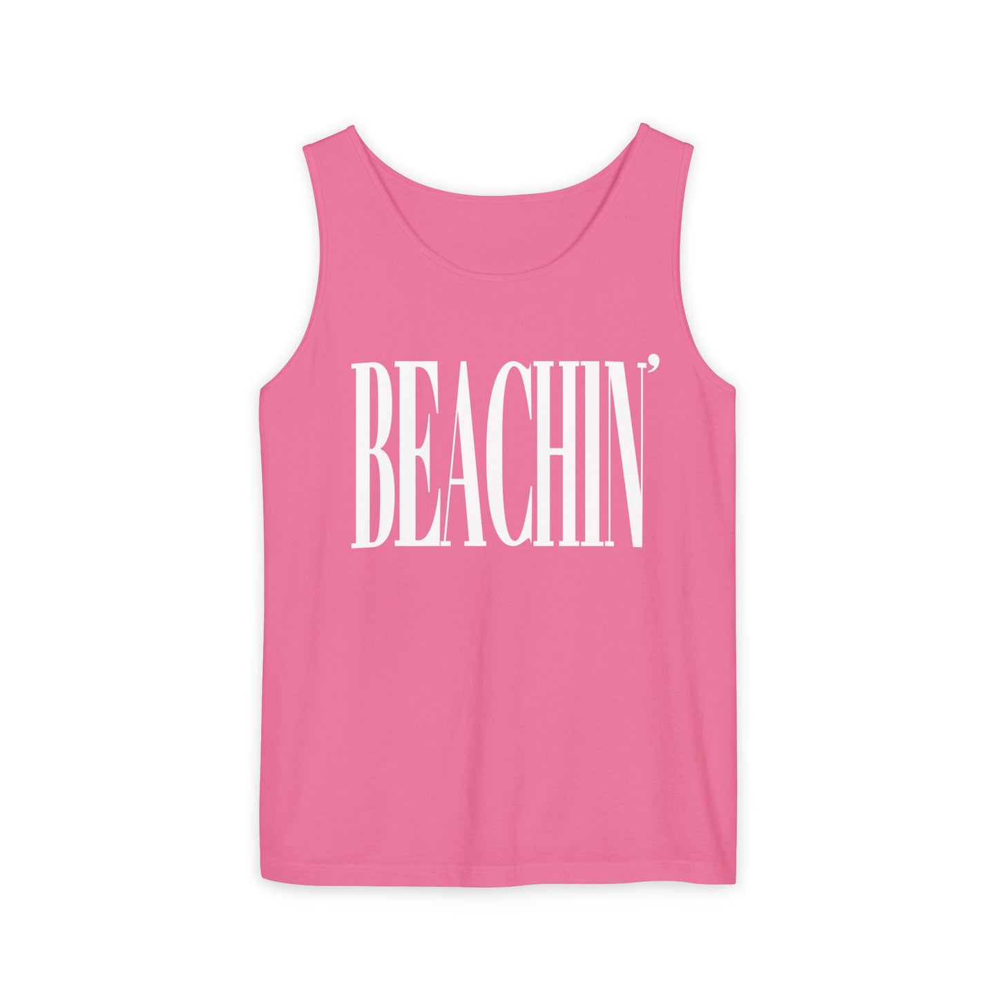'Beachin' Unisex Garment-Dyed Tank Top