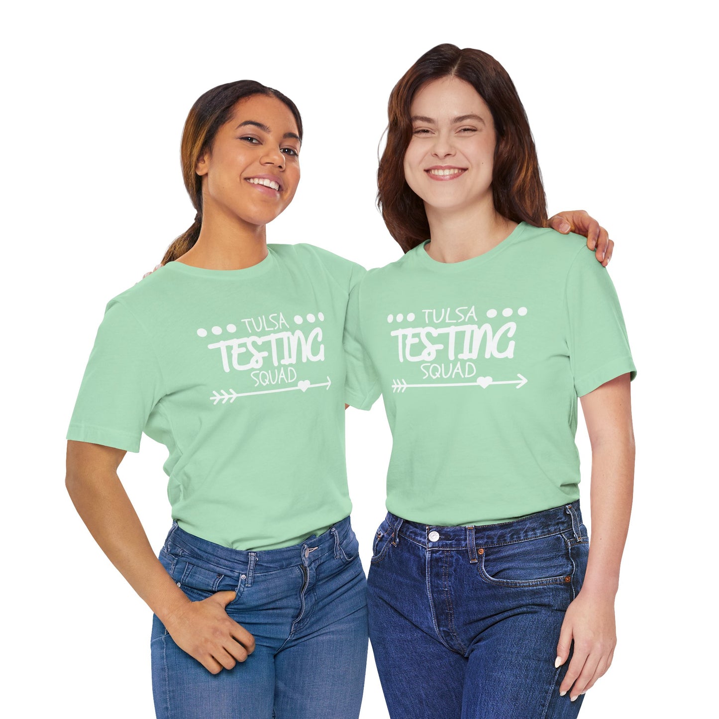 'Tulsa Testing Squad' Unisex Jersey Short Sleeve Tee