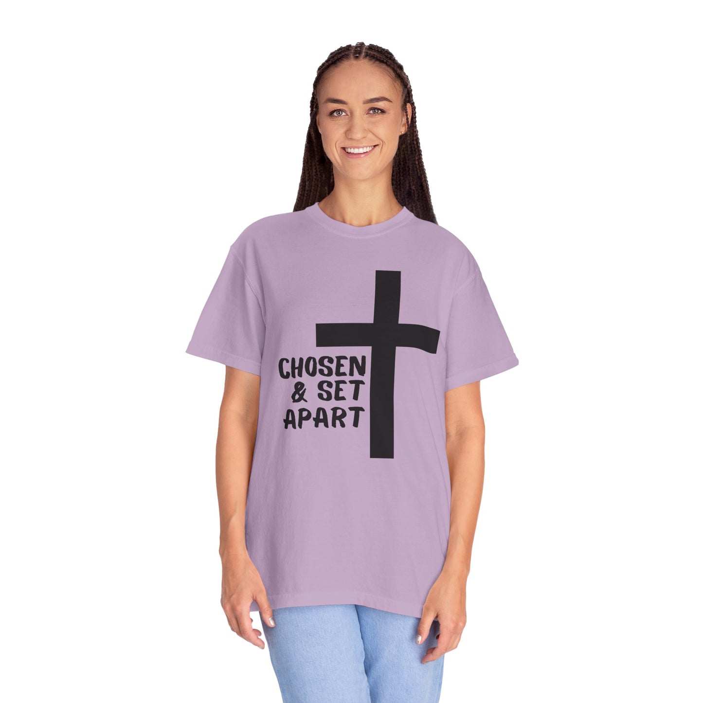 'Chosen & Set Apart' Unisex Garment-Dyed T-shirt