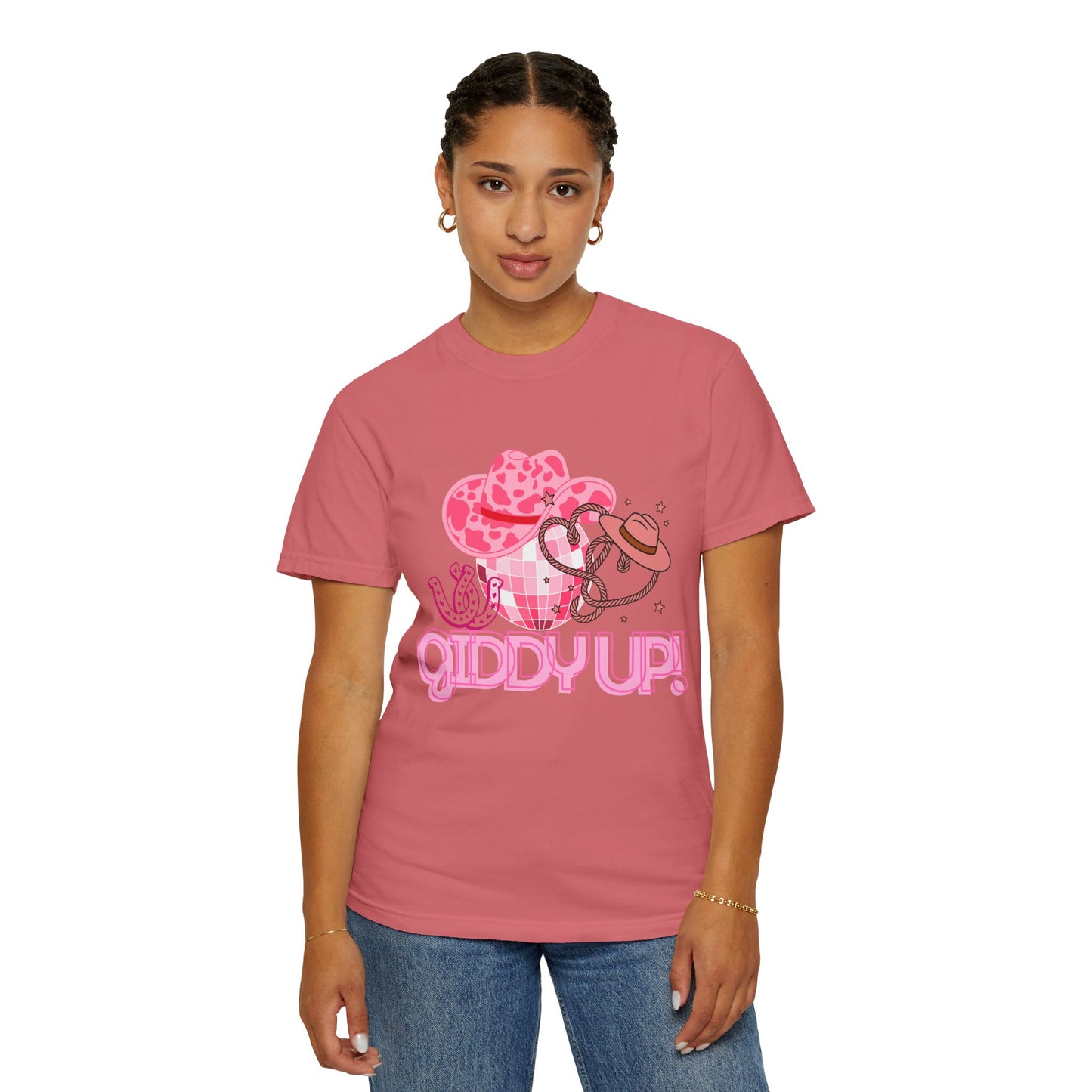 'Giddy Up' Unisex Garment-Dyed T-shirt