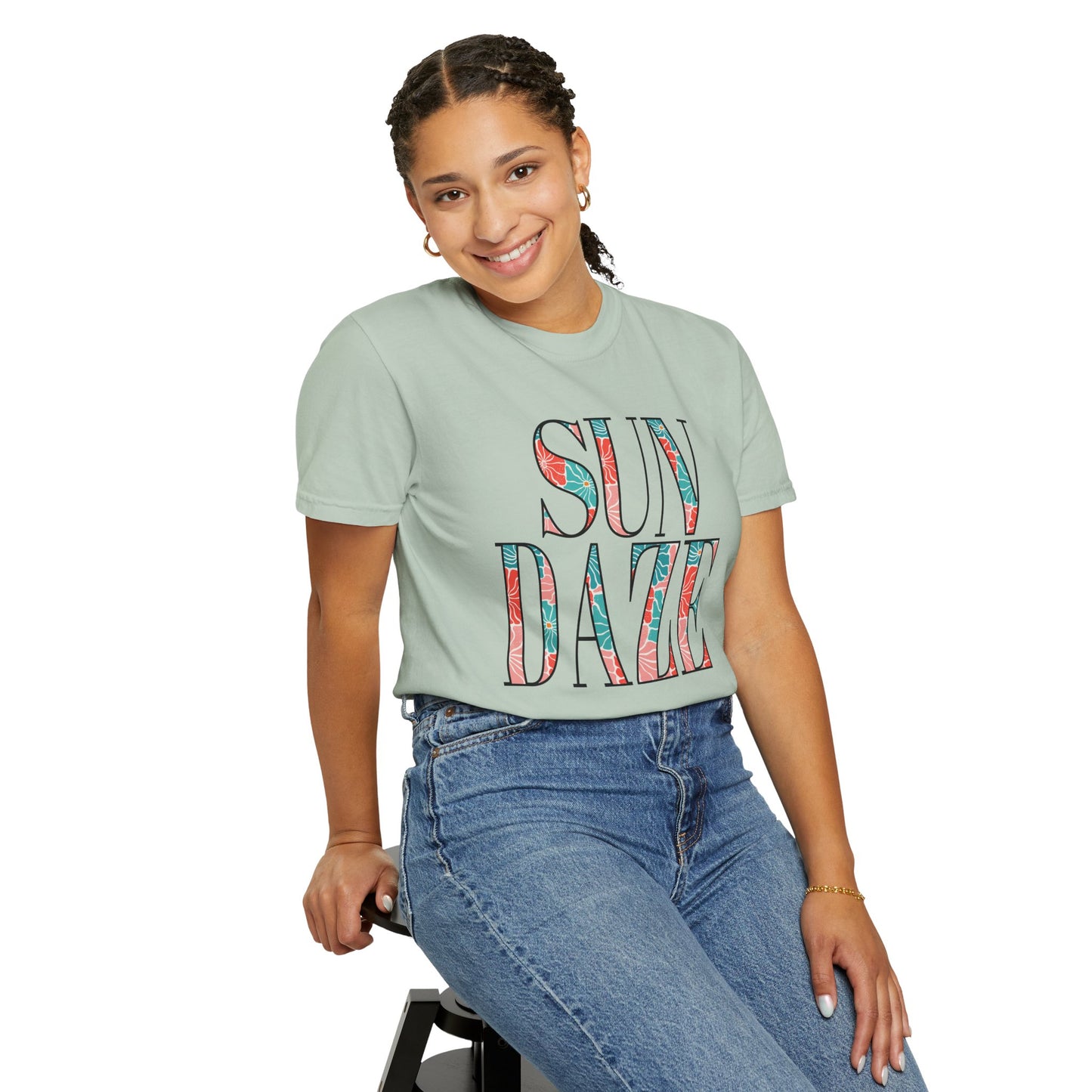 'Sun Daze' Unisex Garment-Dyed T-shirt