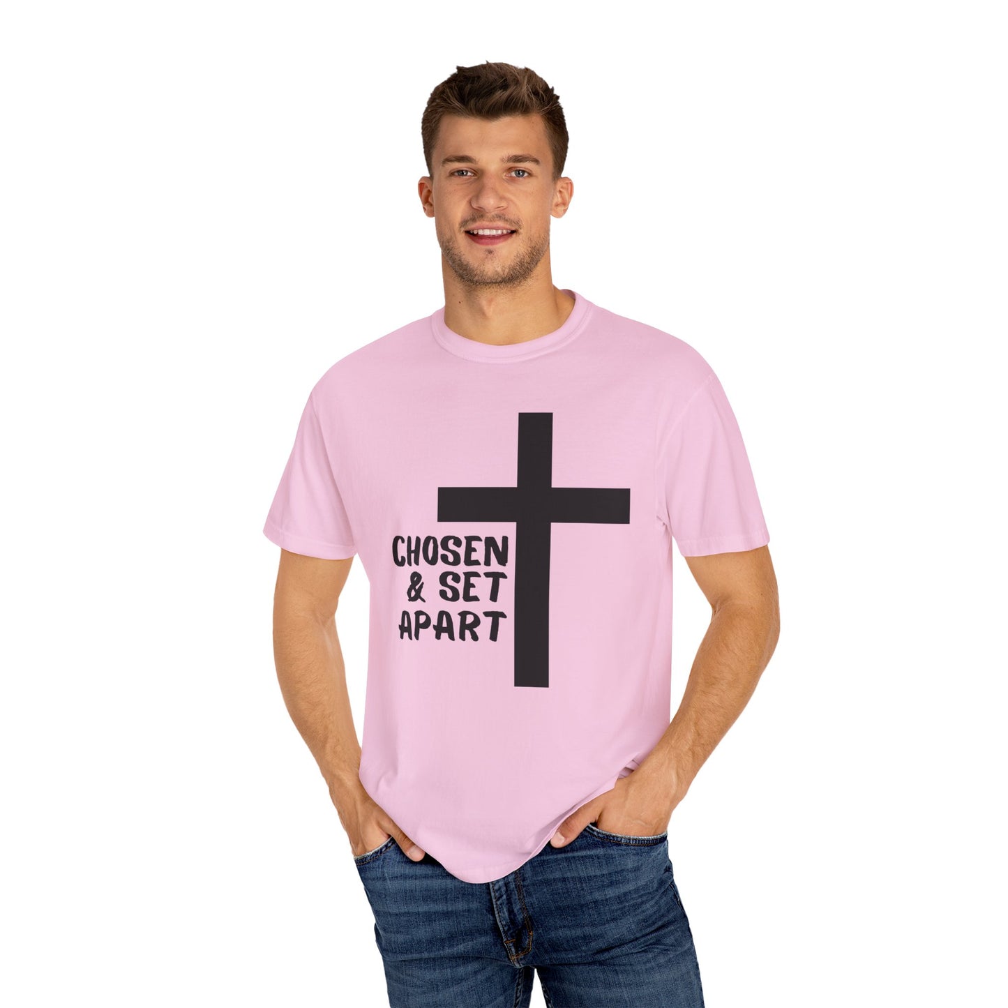 'Chosen & Set Apart' Unisex Garment-Dyed T-shirt