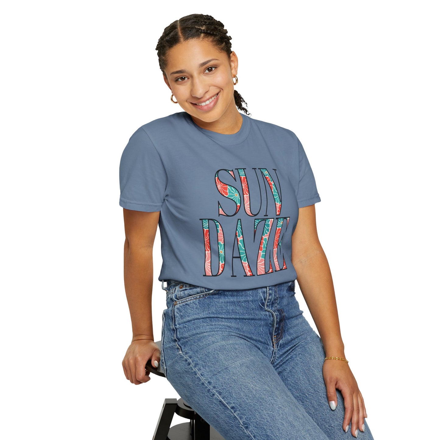 'Sun Daze' Unisex Garment-Dyed T-shirt