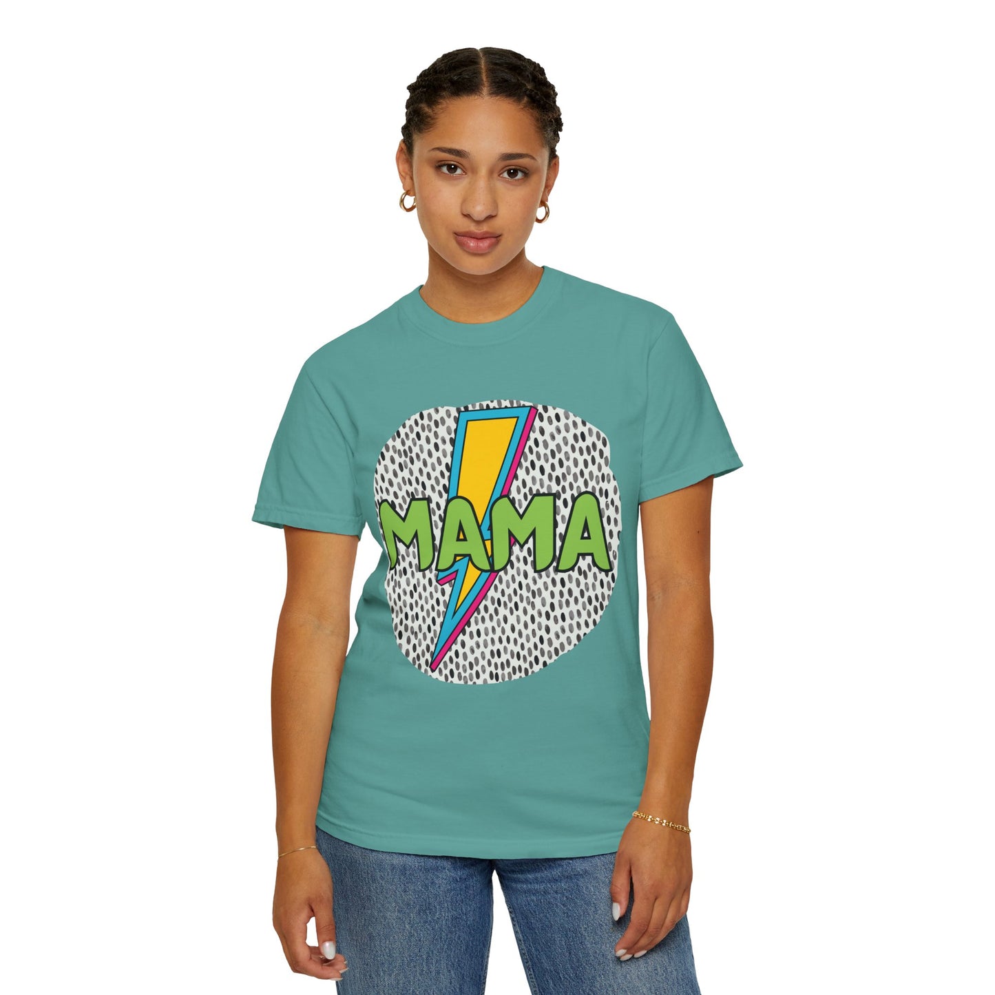 'Mama' Unisex Garment-Dyed T-shirt
