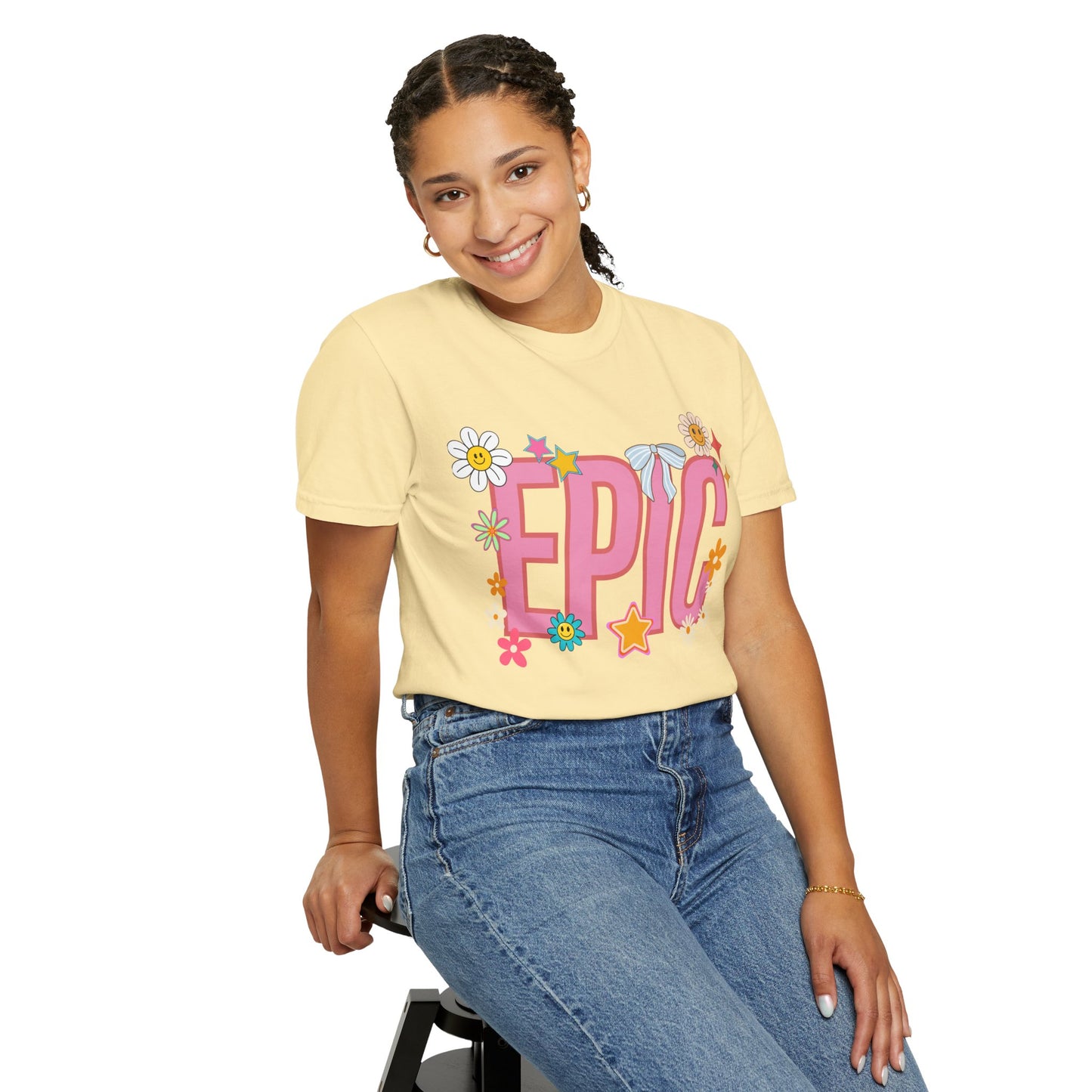 'EPIC' Unisex Garment-Dyed T-shirt