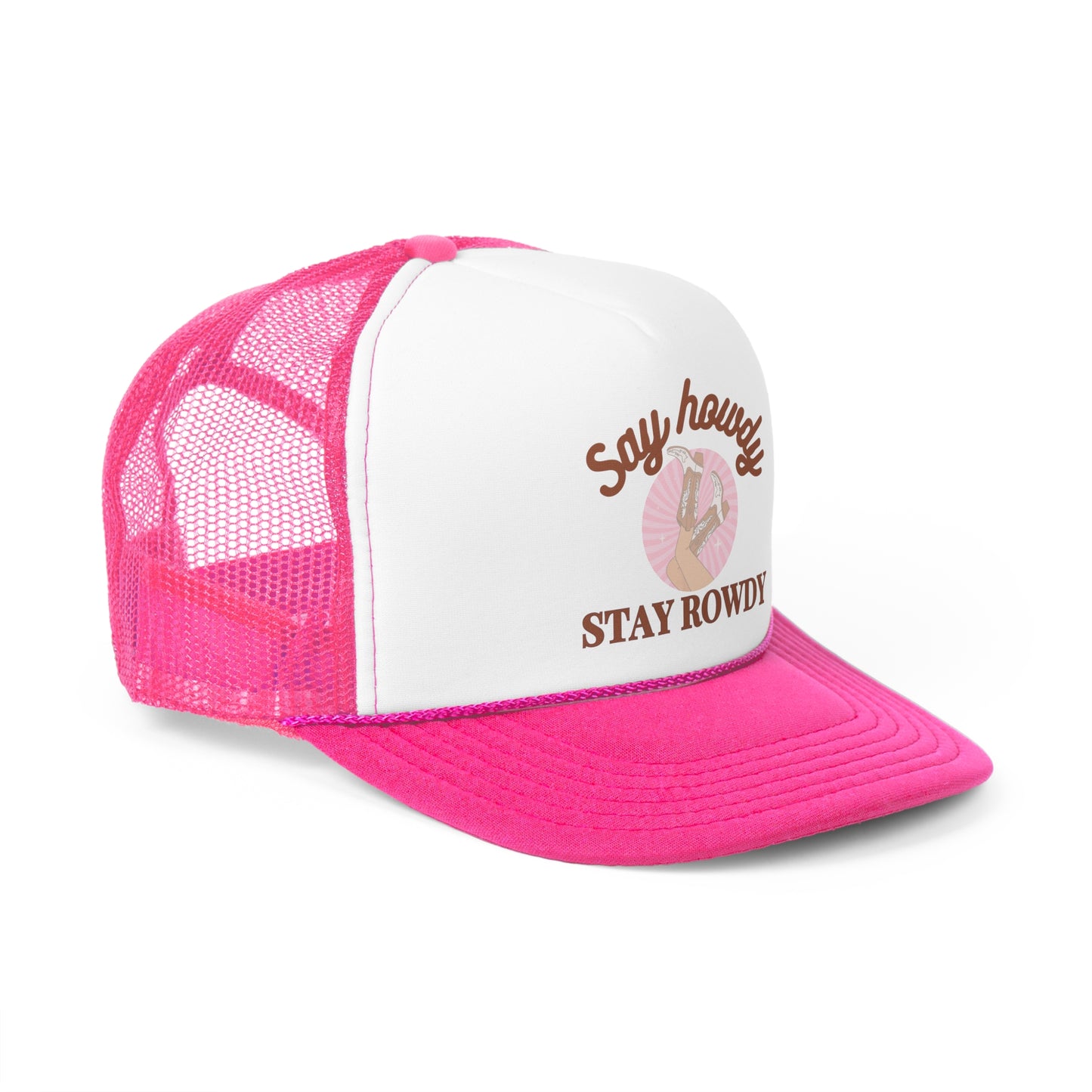 'Say Howdy Stay Rowdy' Trucker Caps