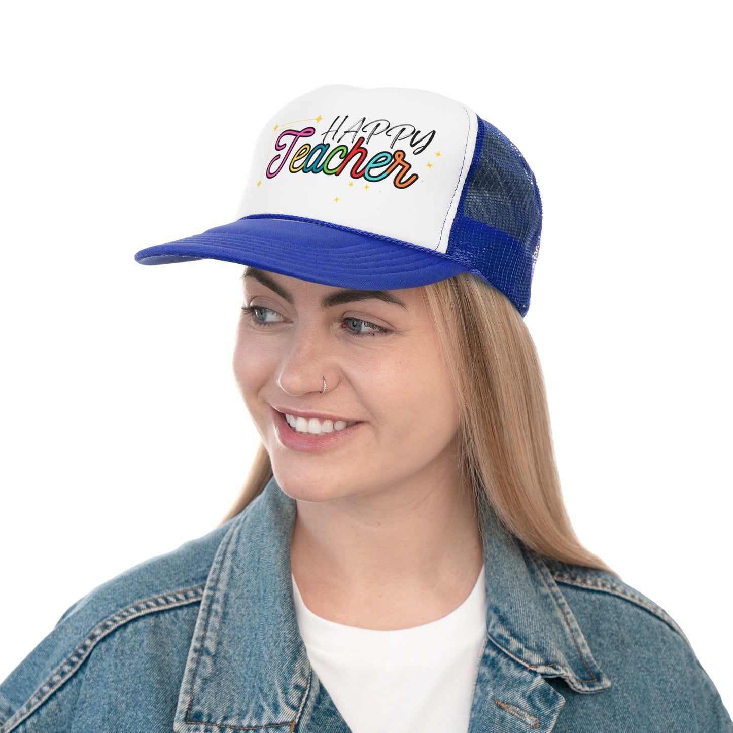 'Happy Teacher' Trucker Caps
