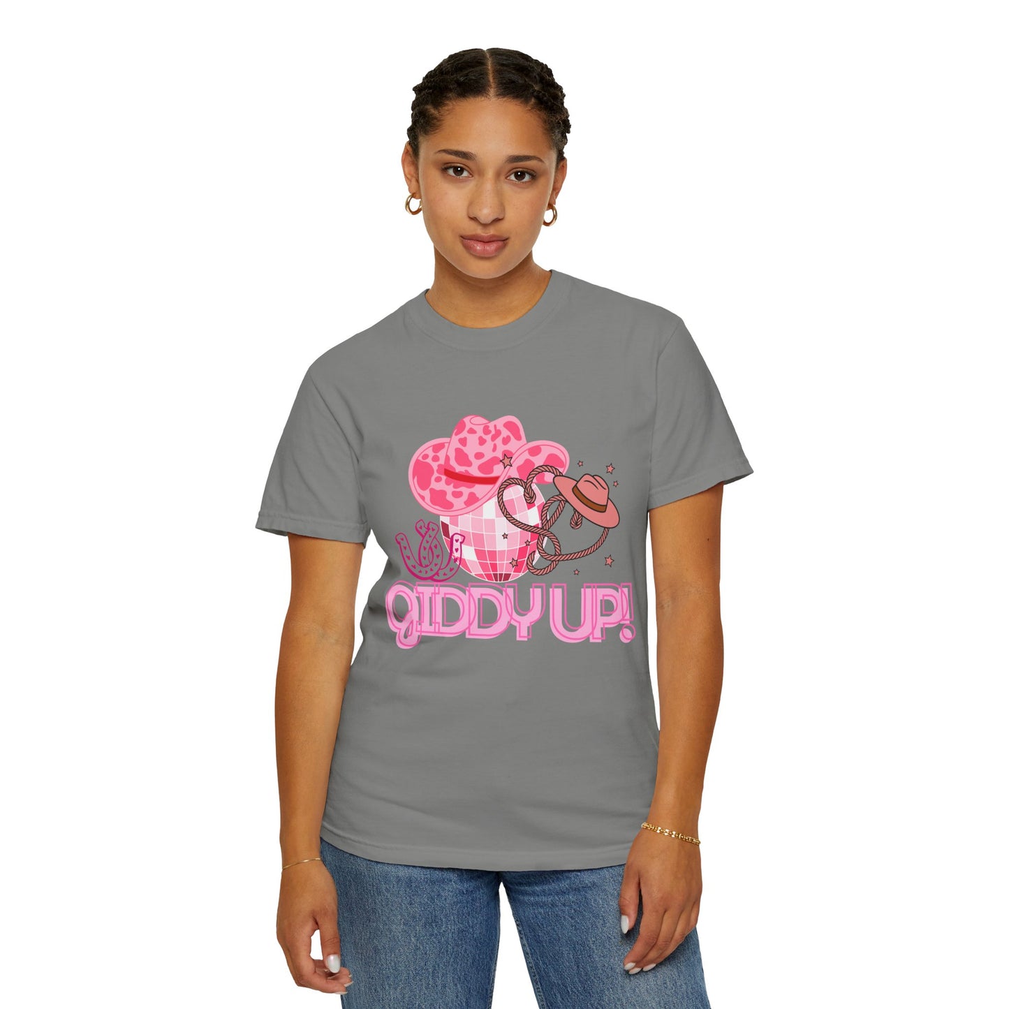 'Giddy Up' Unisex Garment-Dyed T-shirt