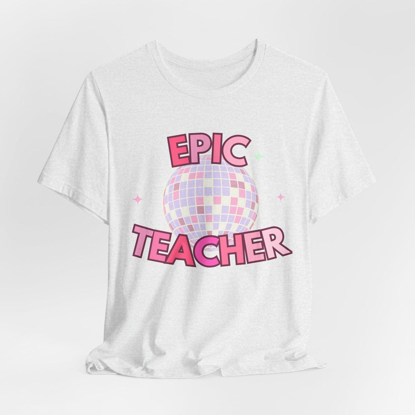 'Epic Teacher' Unisex Jersey Short Sleeve Tee