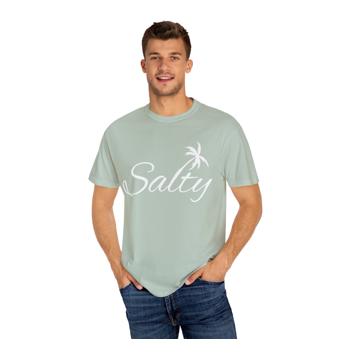 Salty' Unisex Garment-Dyed T-shirt
