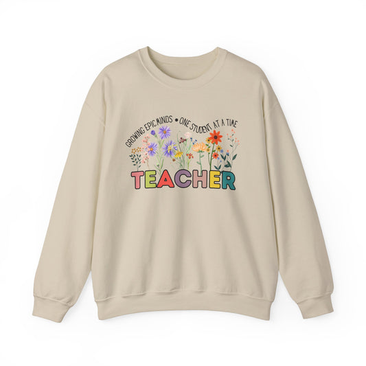 'Growing Epic Minds-One Student At A Time' Unisex Heavy Blend™ Crewneck Sweatshirt