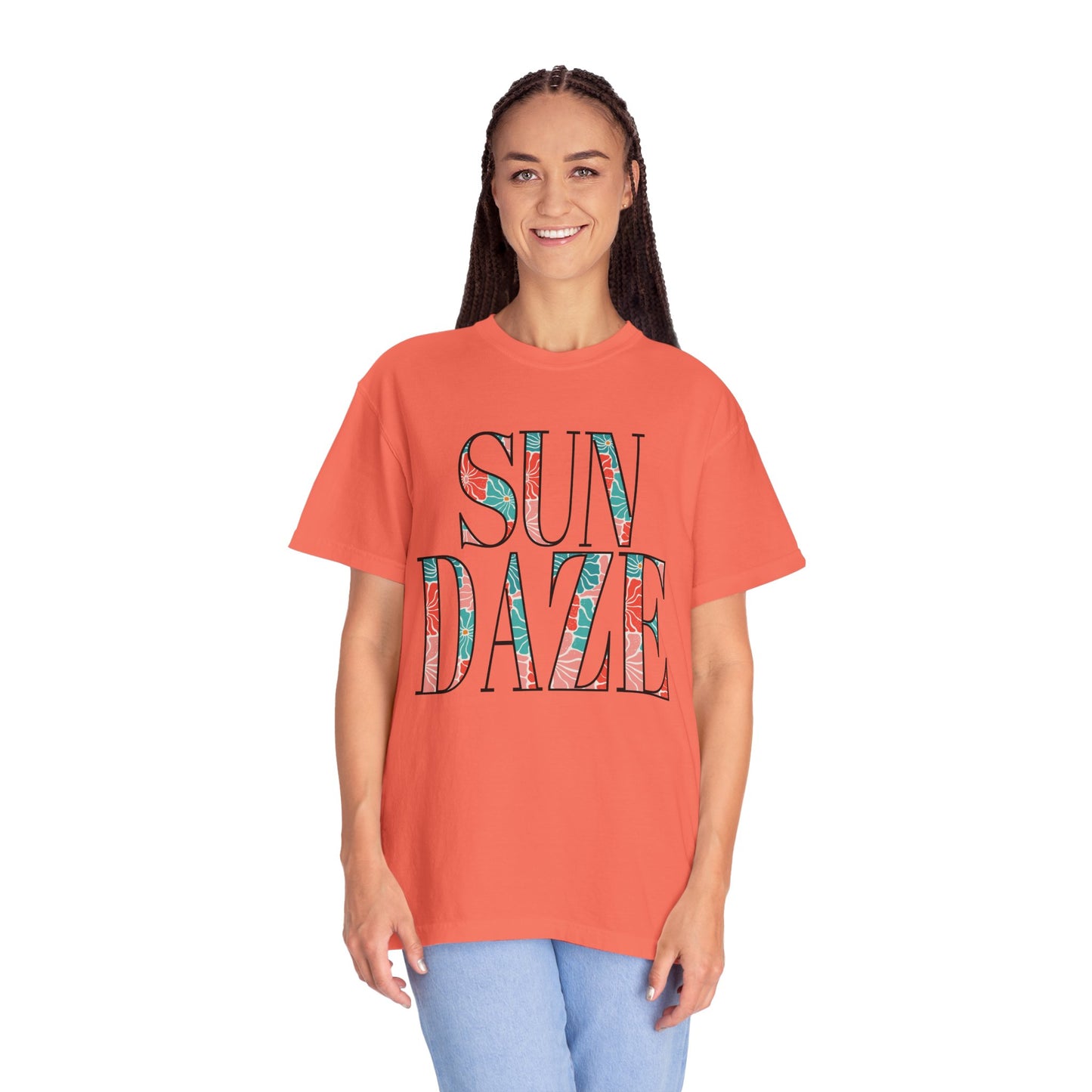 'Sun Daze' Unisex Garment-Dyed T-shirt
