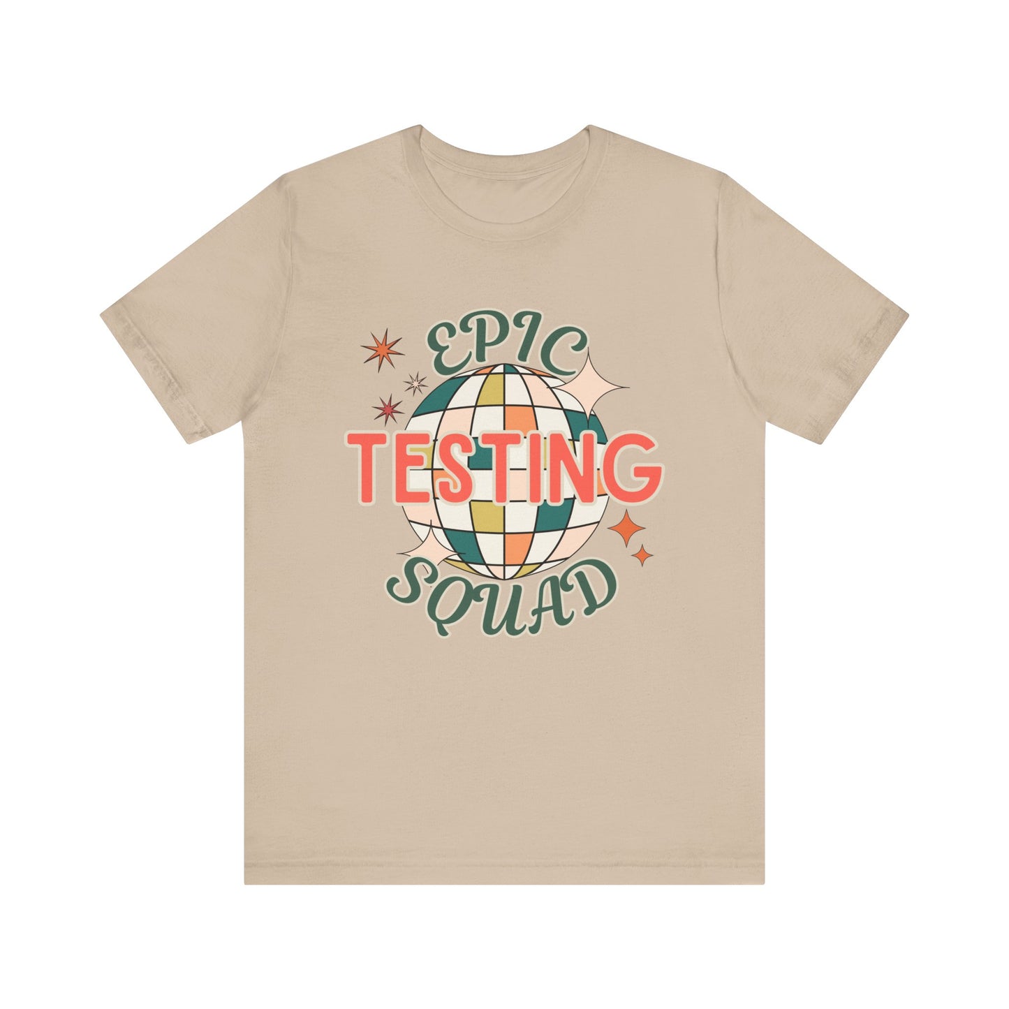 'Epic Testing Squad' Unisex Jersey Short Sleeve Tee