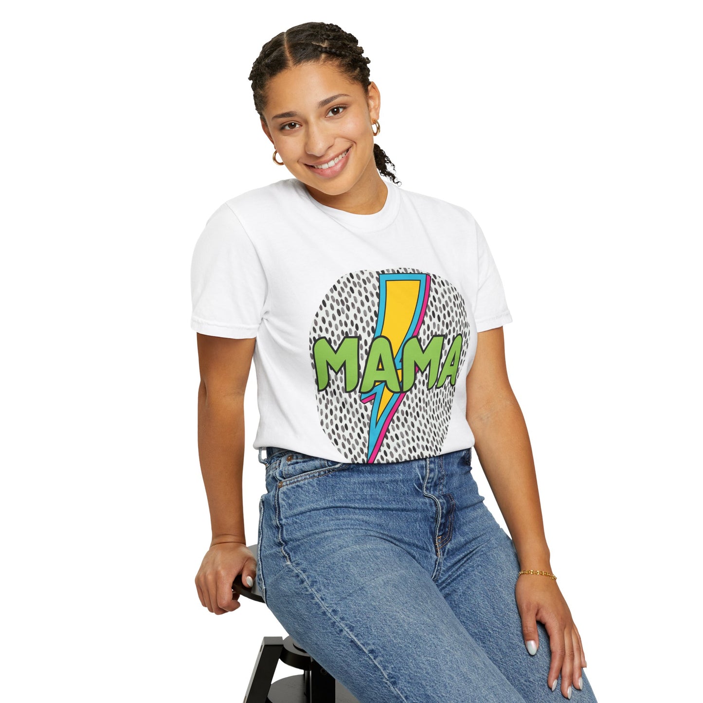 'Mama' Unisex Garment-Dyed T-shirt