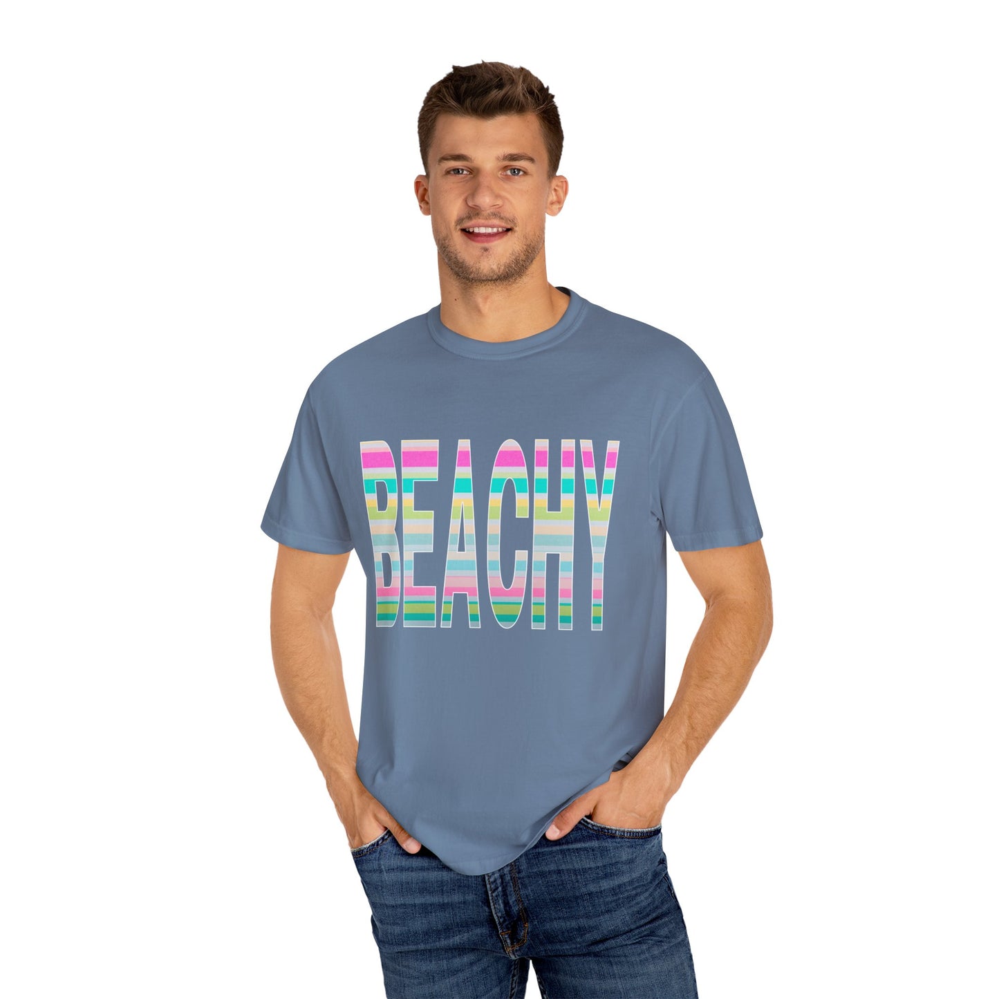 'Beachy' Unisex Garment-Dyed T-shirt