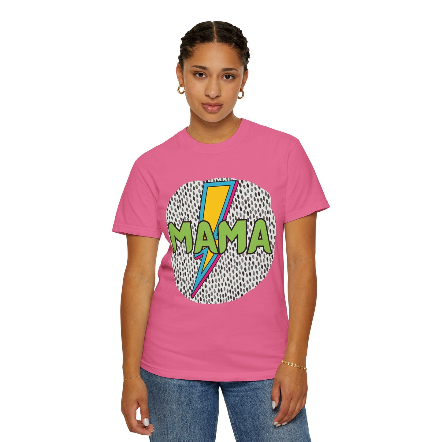 'Mama' Unisex Garment-Dyed T-shirt