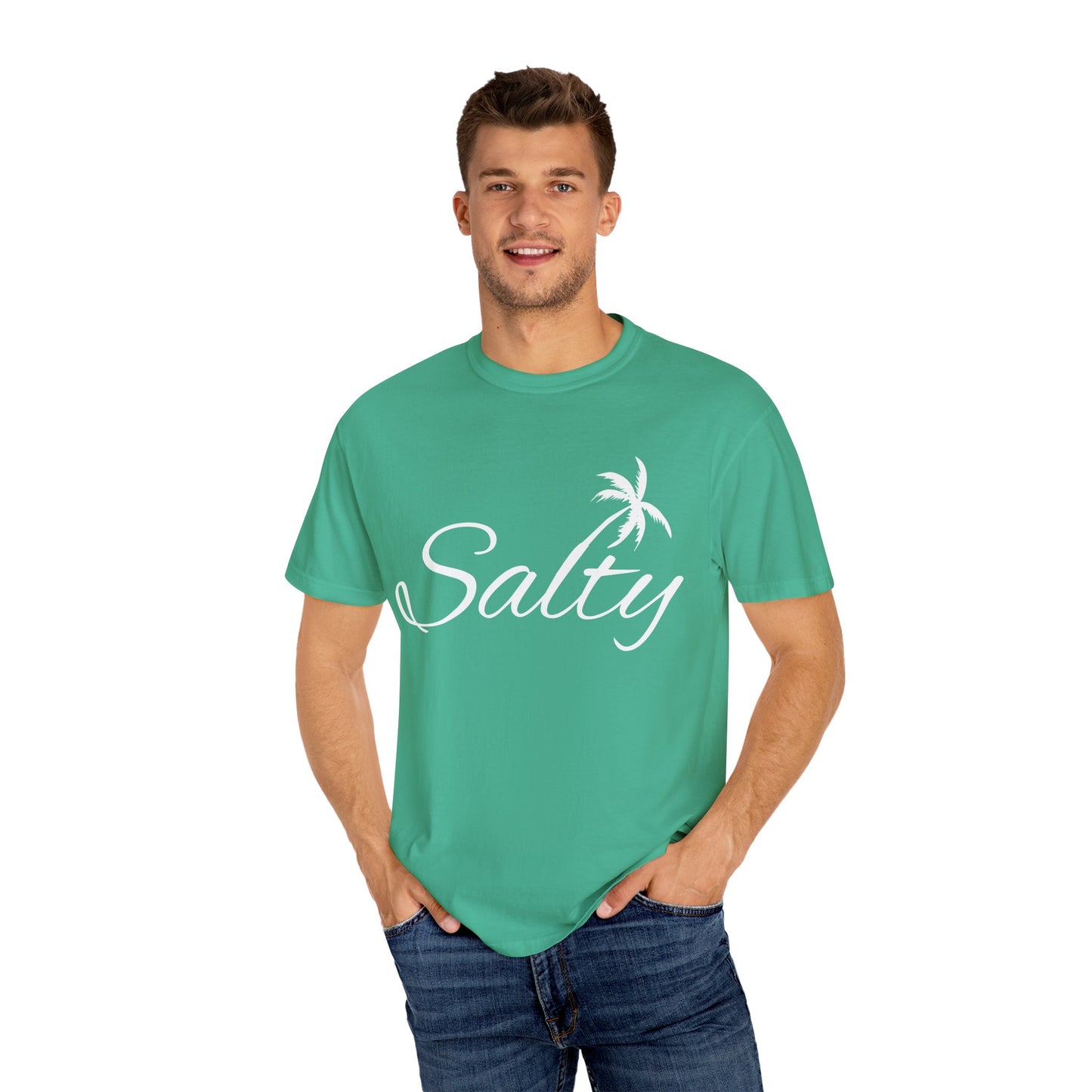Salty' Unisex Garment-Dyed T-shirt