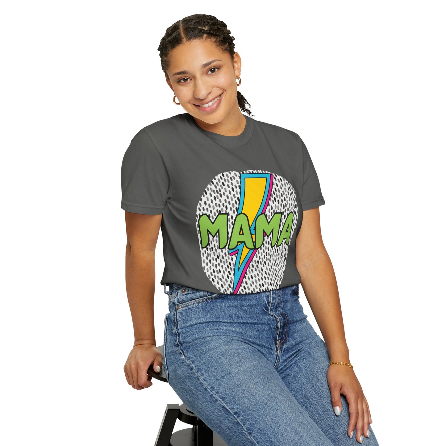 'Mama' Unisex Garment-Dyed T-shirt
