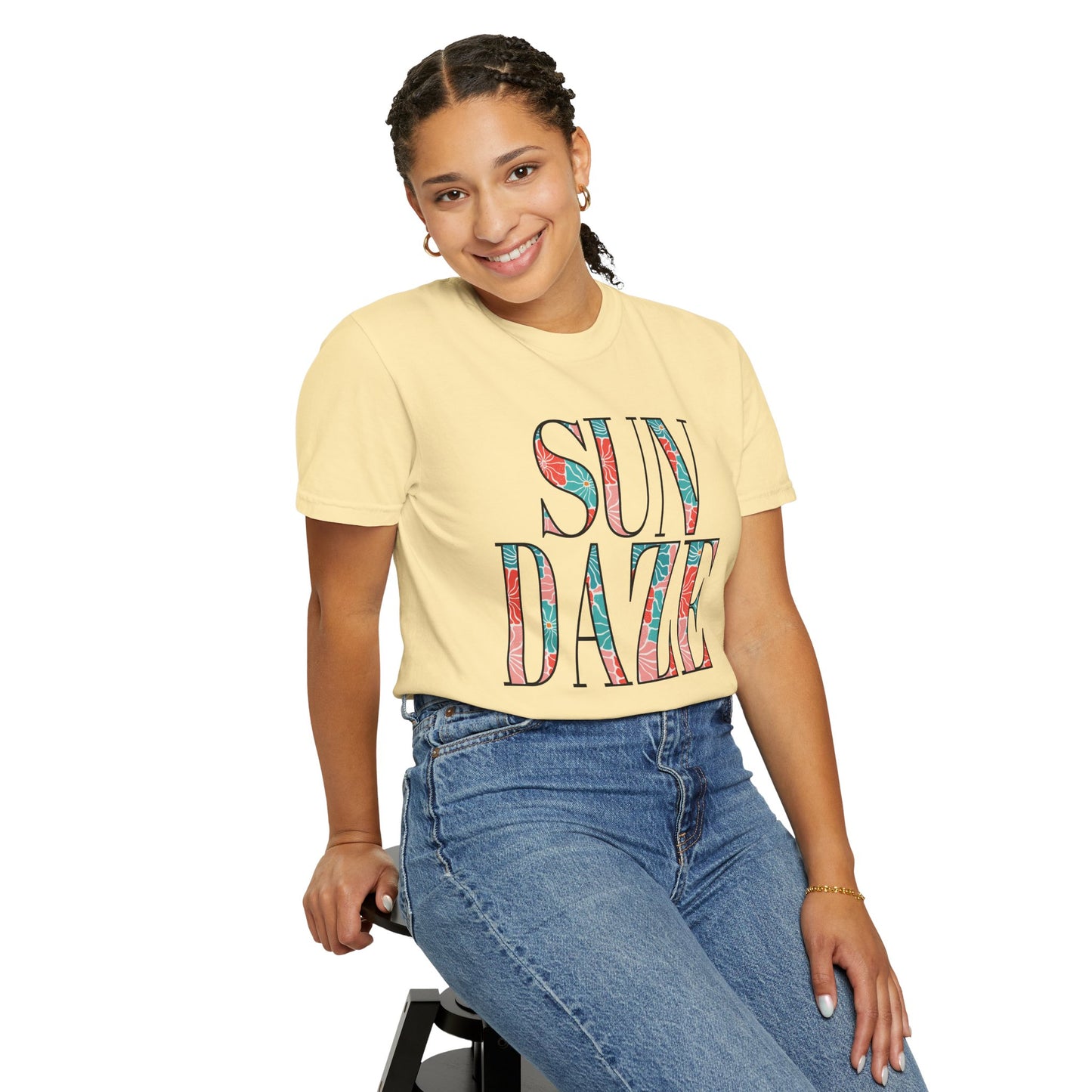 'Sun Daze' Unisex Garment-Dyed T-shirt