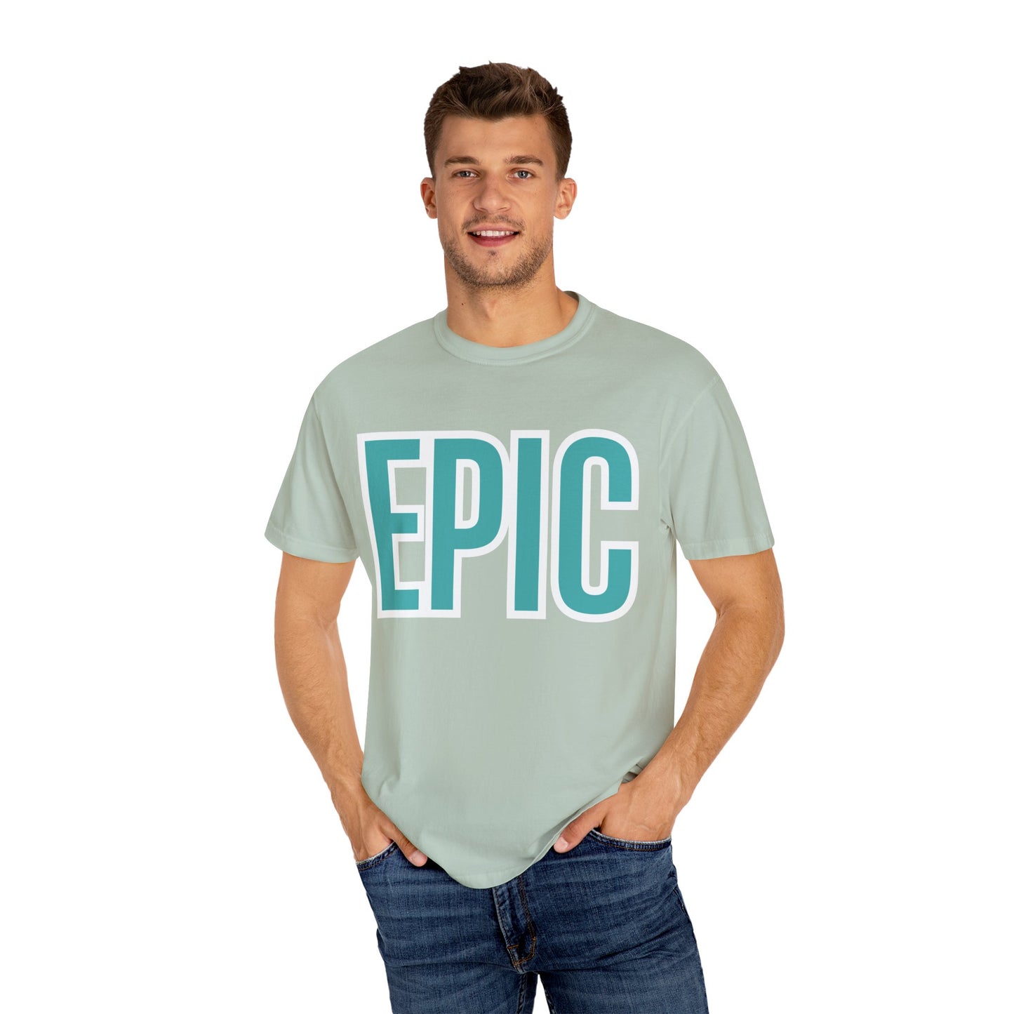 'Epic' Unisex Garment-Dyed T-shirt