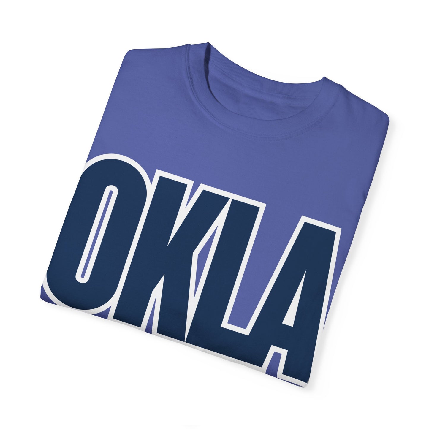 'OKLA' Unisex Garment-Dyed T-shirt