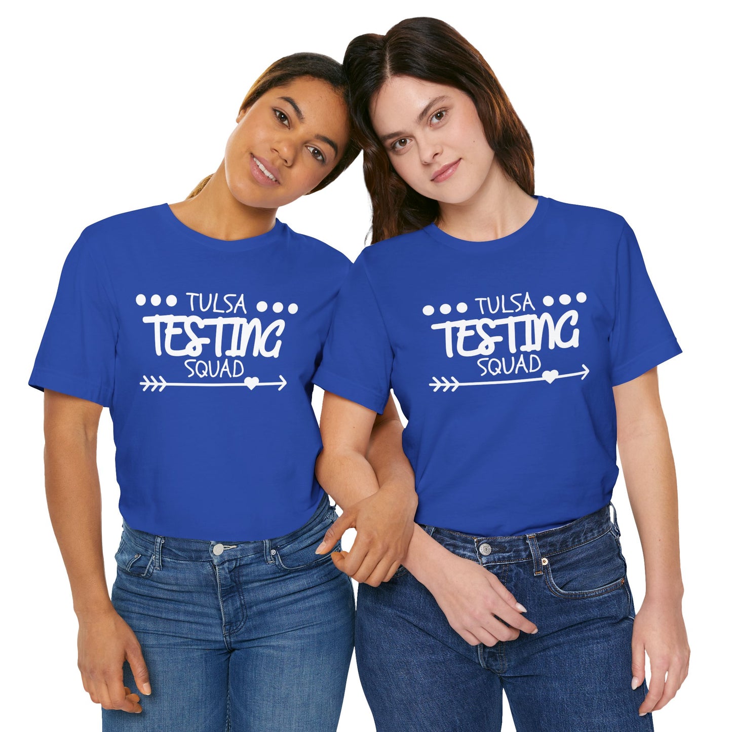 'Tulsa Testing Squad' Unisex Jersey Short Sleeve Tee