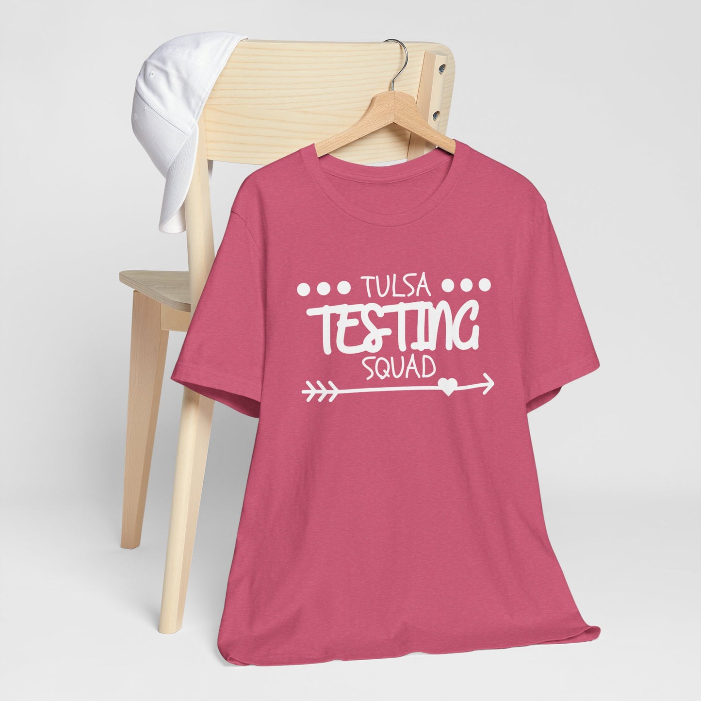 'Tulsa Testing Squad' Unisex Jersey Short Sleeve Tee