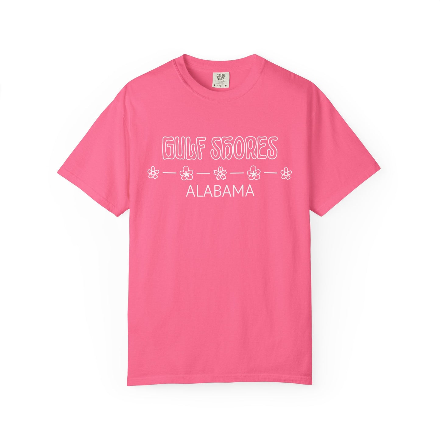 'Gulf Shores, Alabama' Unisex Garment-Dyed T-shirt