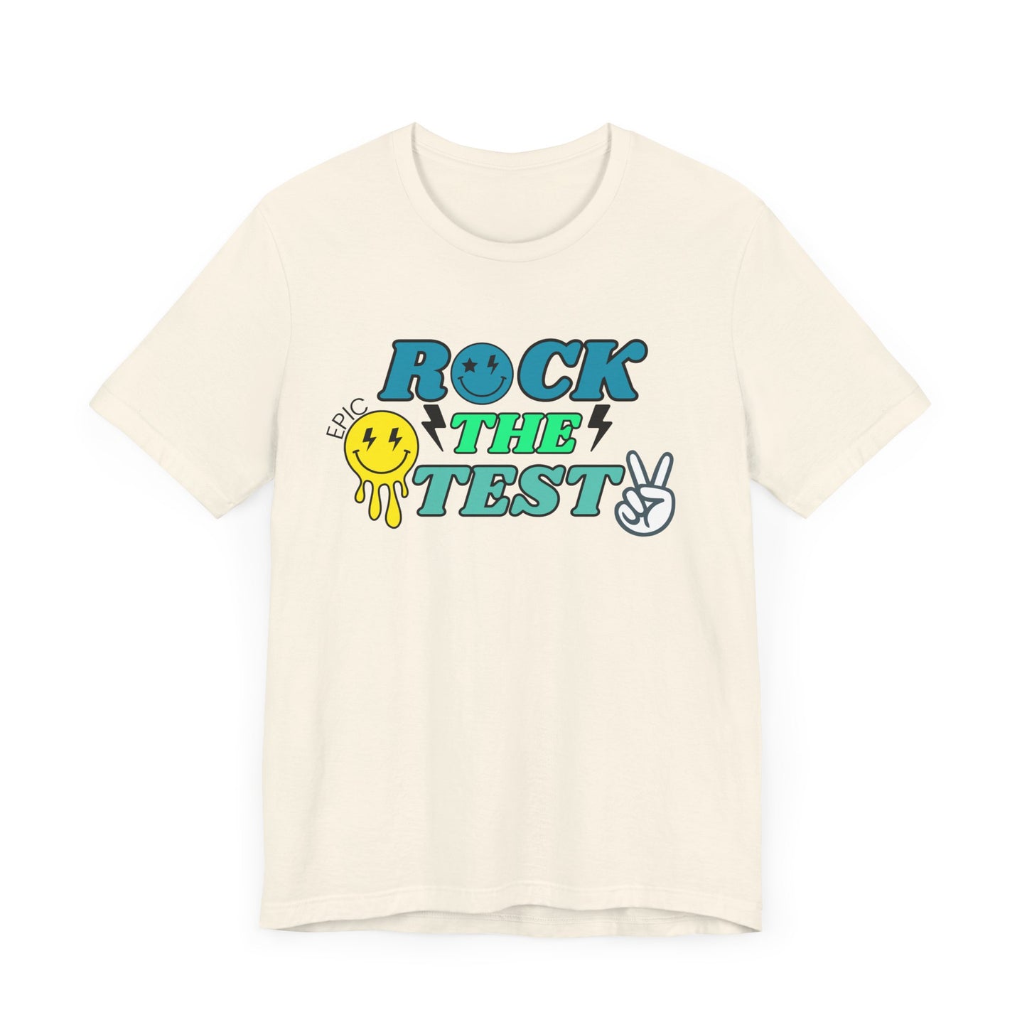 'Rock The Test Epic' Unisex Jersey Short Sleeve Tee