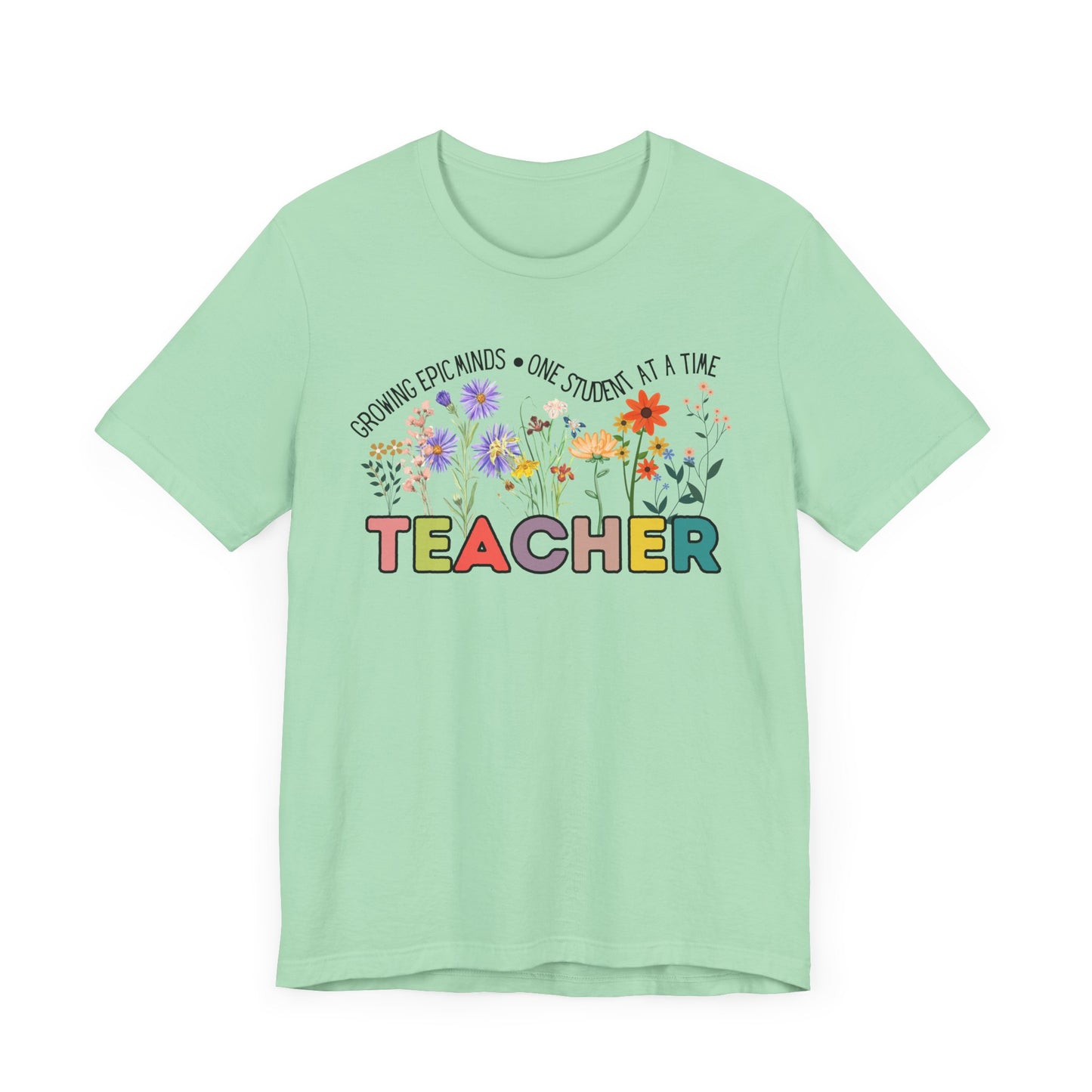 'Growing Epic Minds-One Student At A Time' Unisex Jersey Short Sleeve Tee