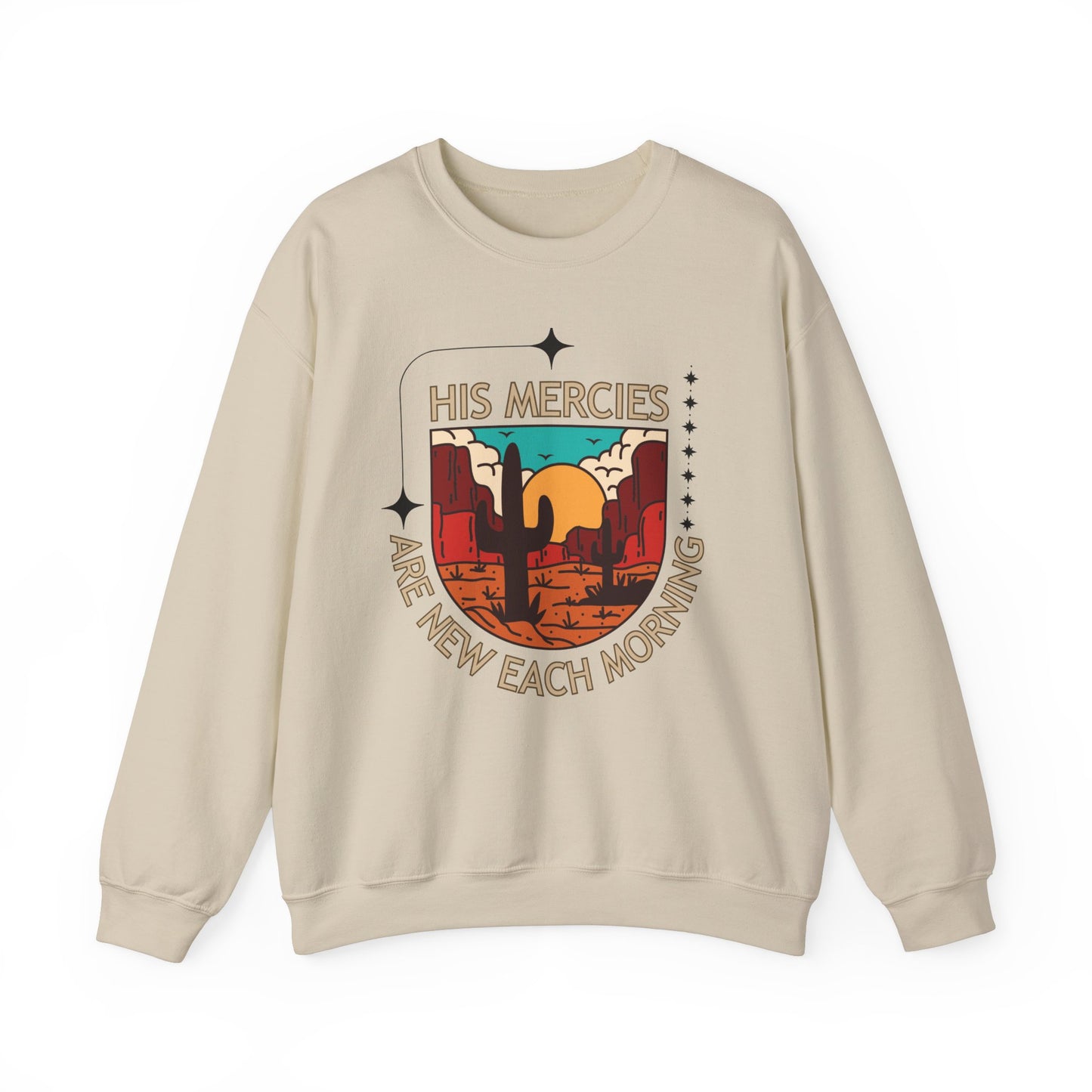 'His Mercies Are New Each Morning' Unisex Heavy Blend™ Crewneck Sweatshirt