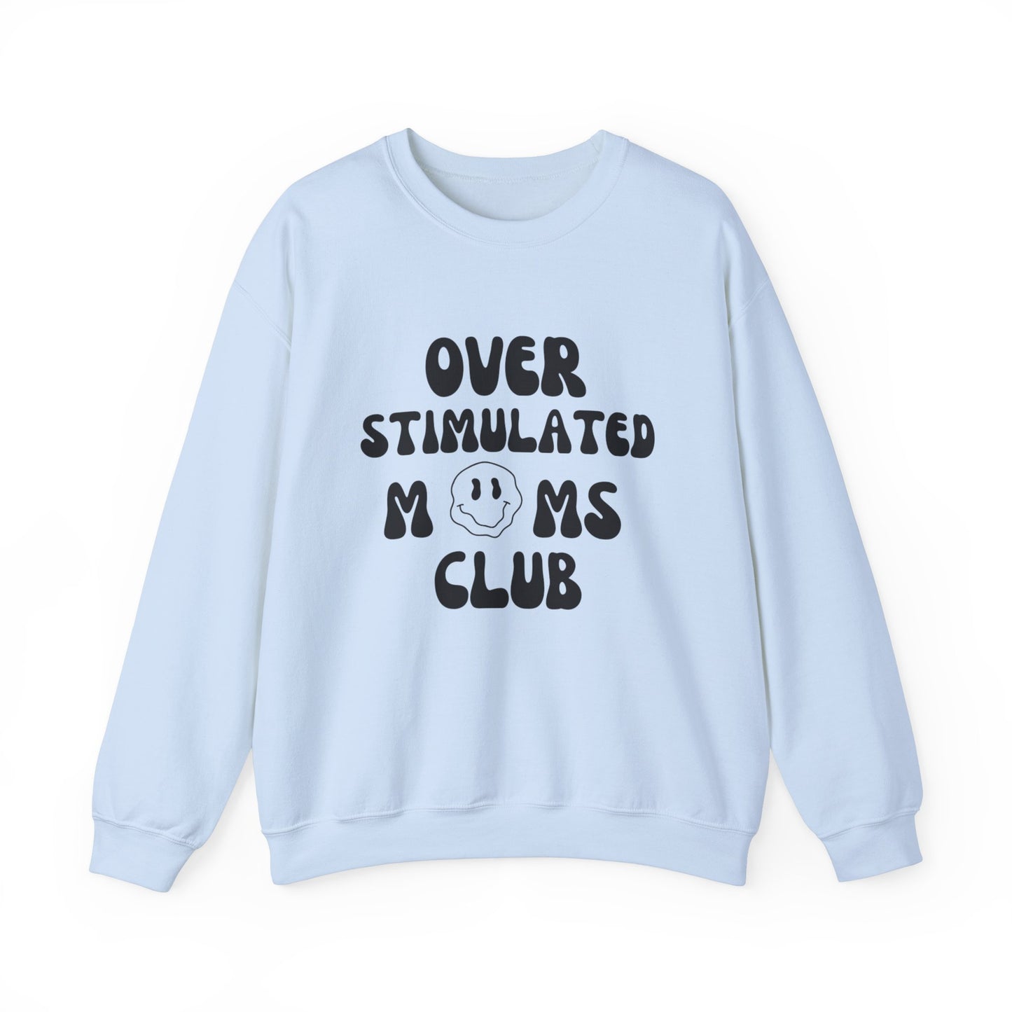 'Over Stimulated Moms Club' Unisex Heavy Blend™ Crewneck Sweatshirt
