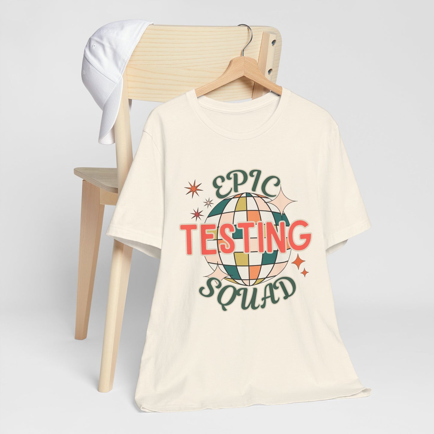 'Epic Testing Squad' Unisex Jersey Short Sleeve Tee