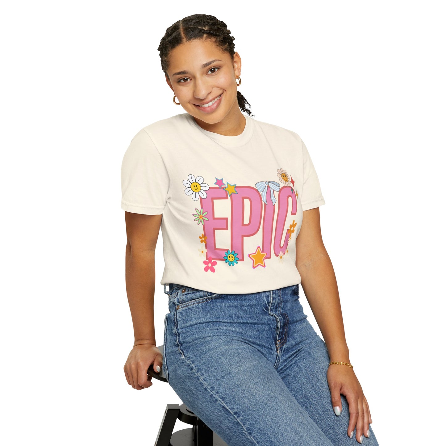 'EPIC' Unisex Garment-Dyed T-shirt