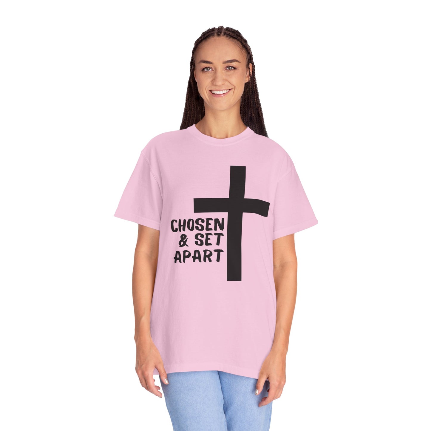 'Chosen & Set Apart' Unisex Garment-Dyed T-shirt