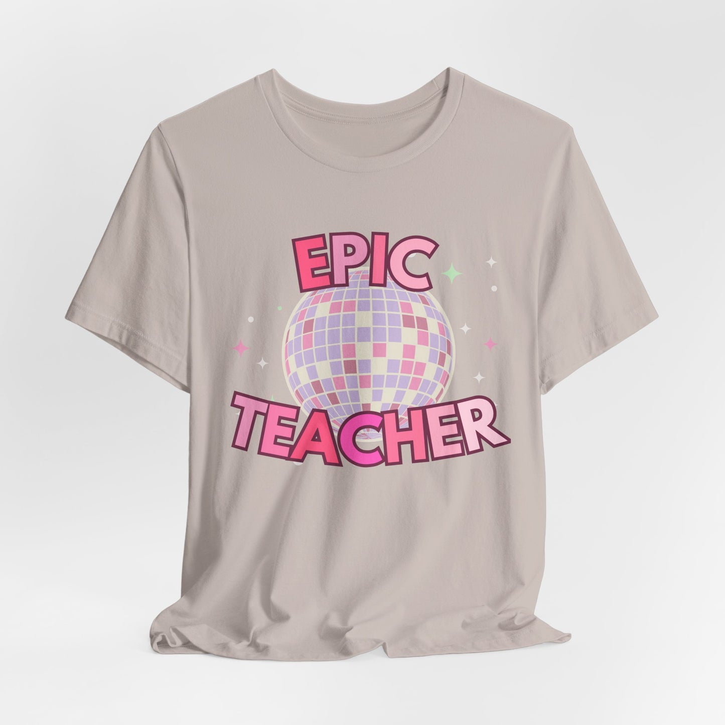 'Epic Teacher' Unisex Jersey Short Sleeve Tee