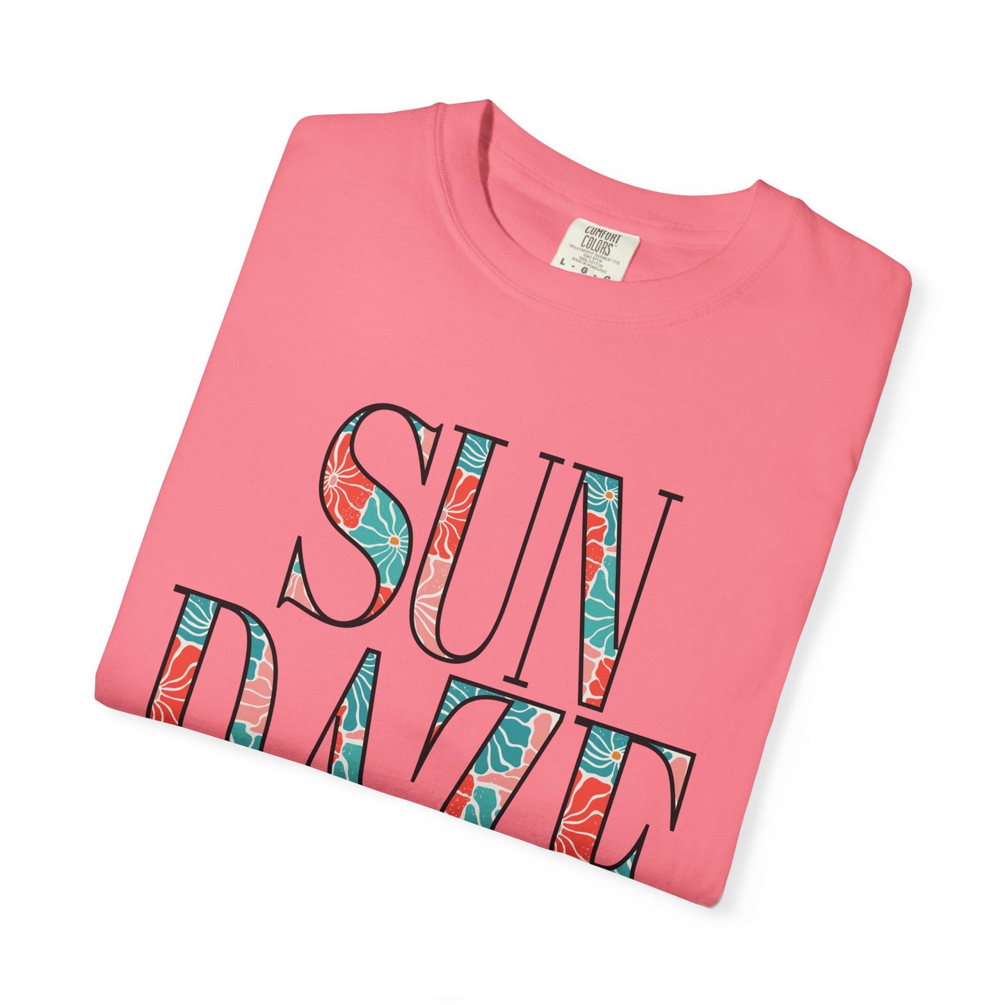 'Sun Daze' Unisex Garment-Dyed T-shirt